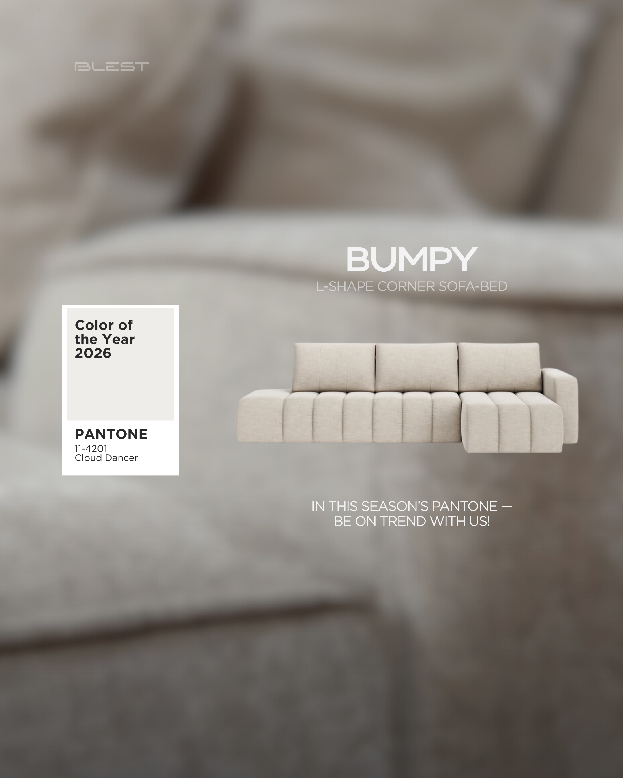 Pantone Color of the Year 2026: How “Cloud Dancer” Is Transforming Modern Interior Design