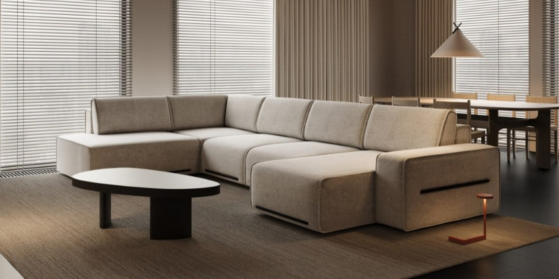 BL 104 L-shape sofa-bed