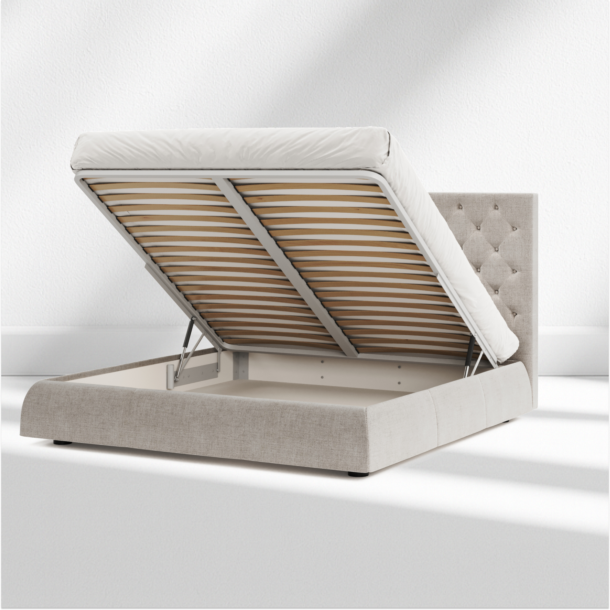 Beatrice Queen Size bed with Storage ( Floor Sample)