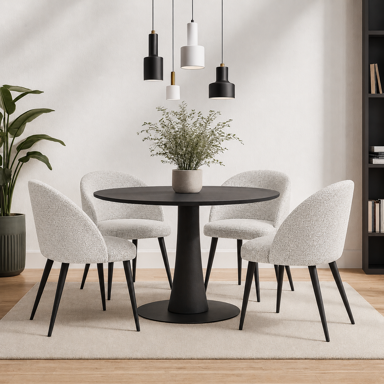 Marco Semi - Chair ( Set of 4)