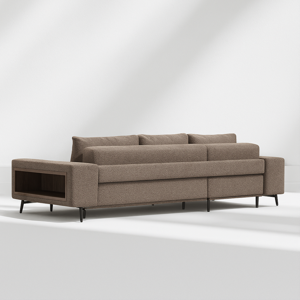 Liri L-shape sofa-bed
