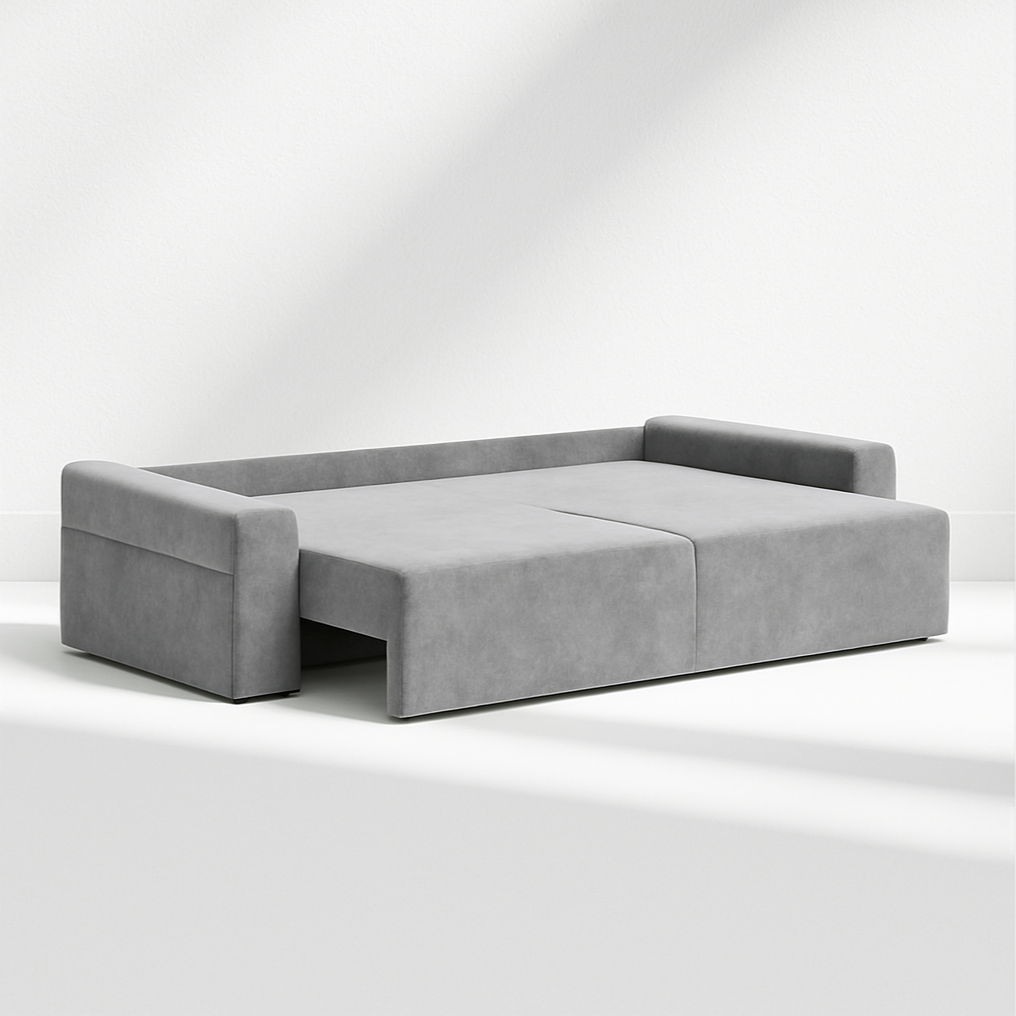 Santy 3 seater sofa-bed with additional backrests