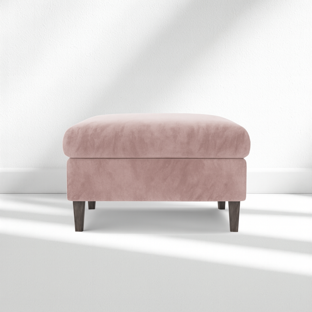 Lugo Pouf – Premium Upholstered Ottoman