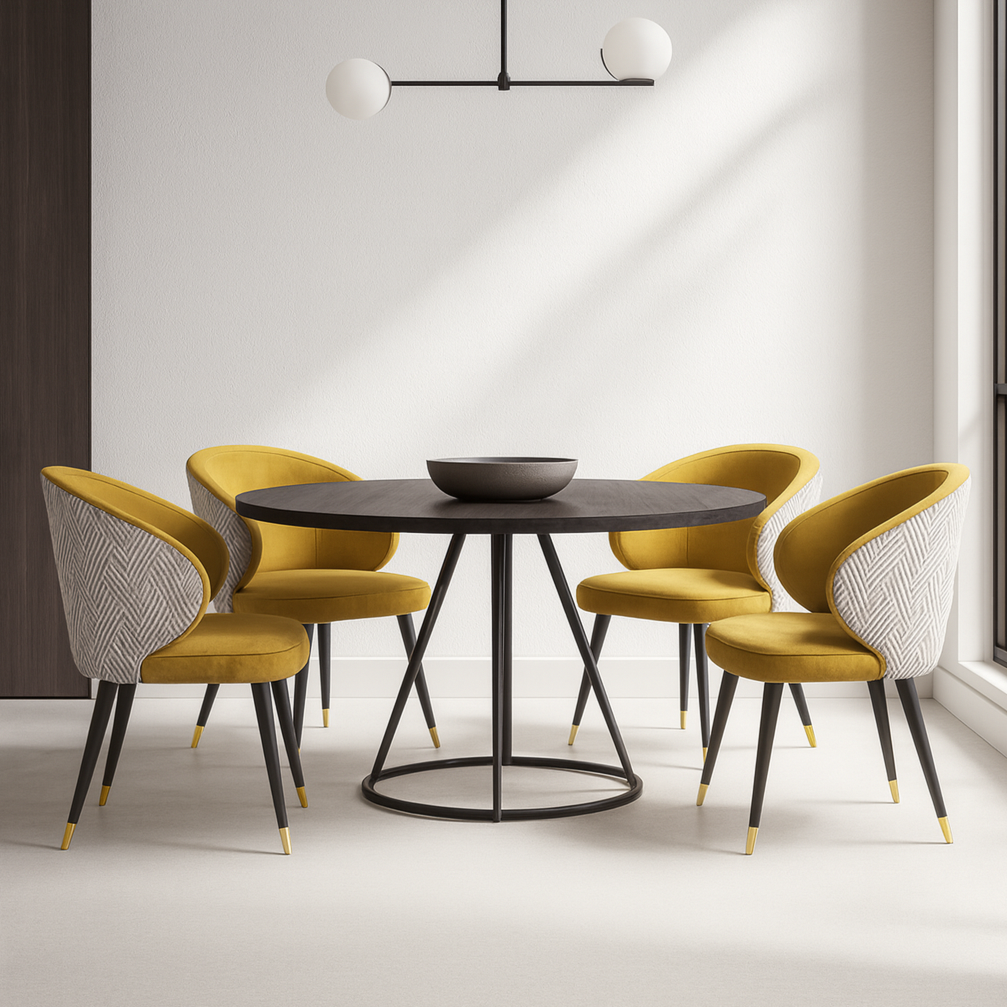 Luca Semi Chair ( Set of 4)