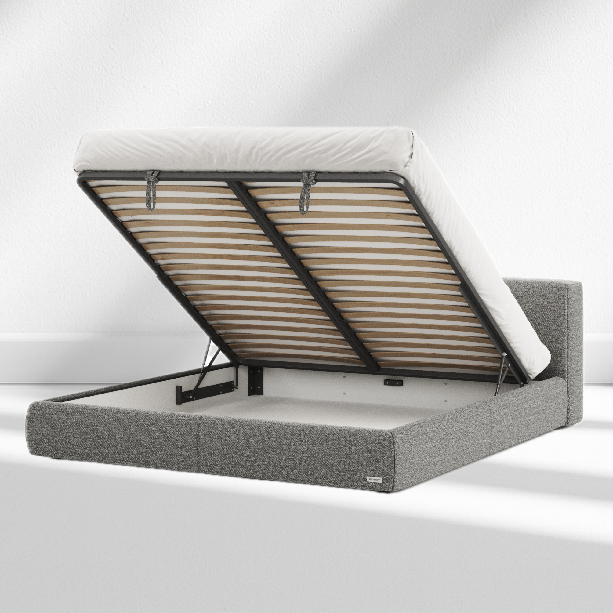 Ember Upholstered Bed - Photo 5