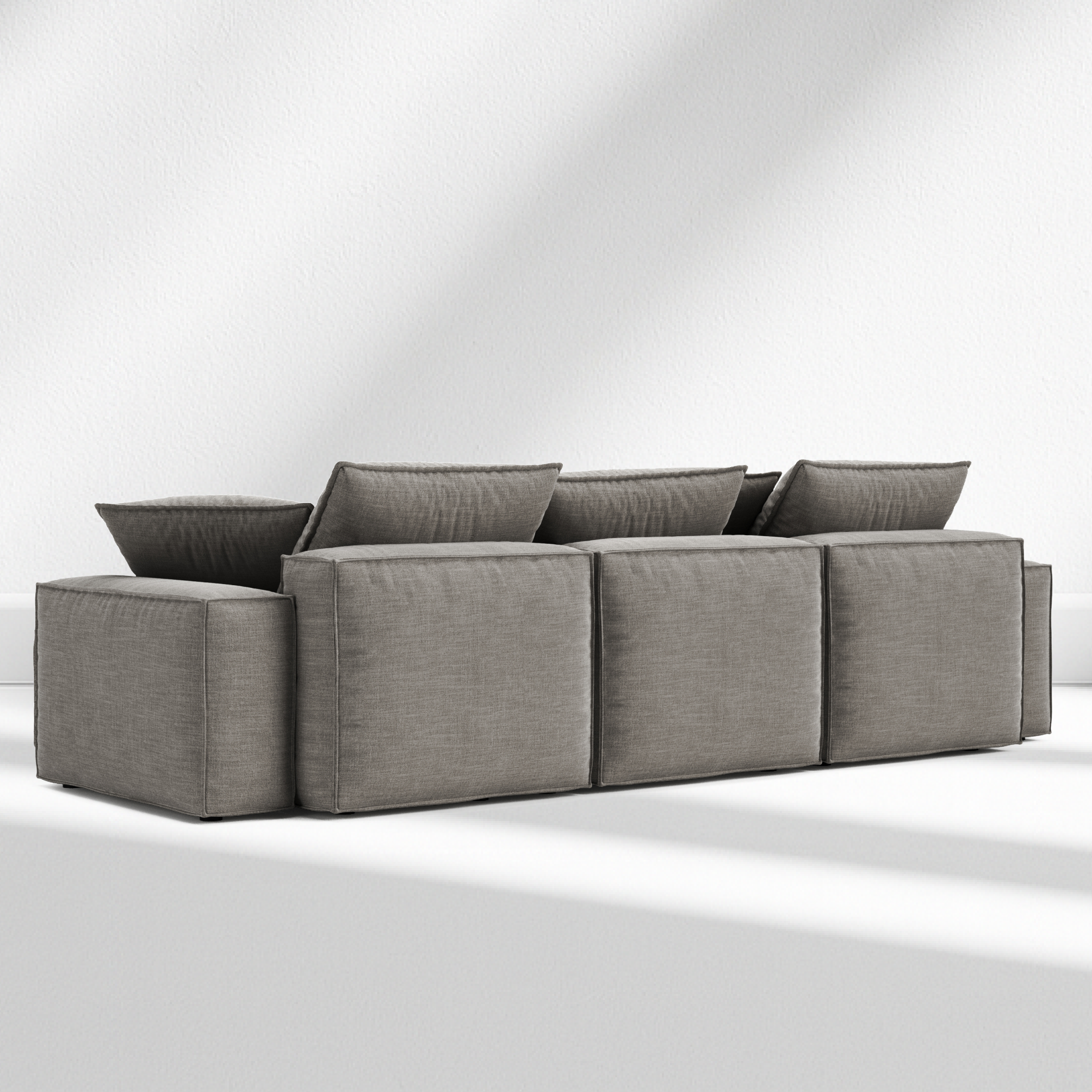 Hamvi Compact L-Shaped Sofa-Bed - Photo 5