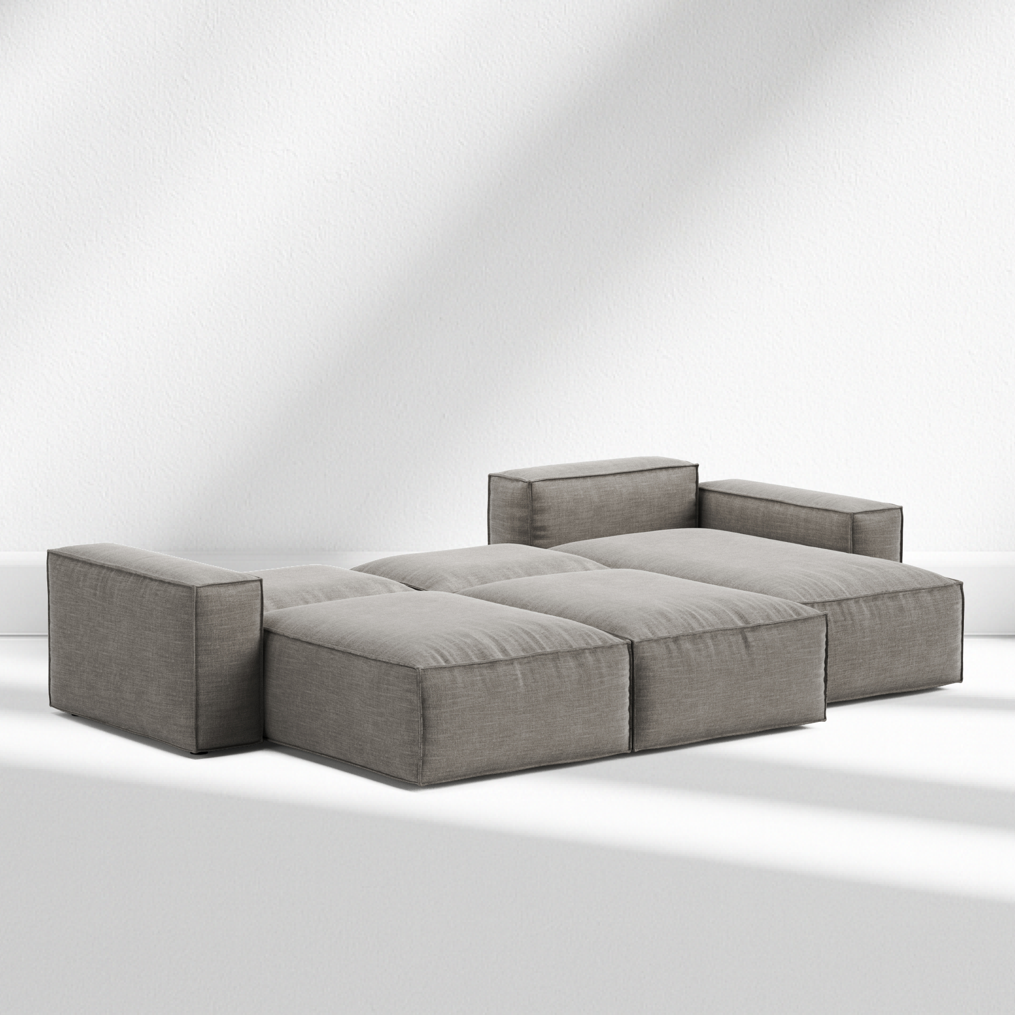 Hamvi Compact L-Shaped Sofa-Bed - Photo 6