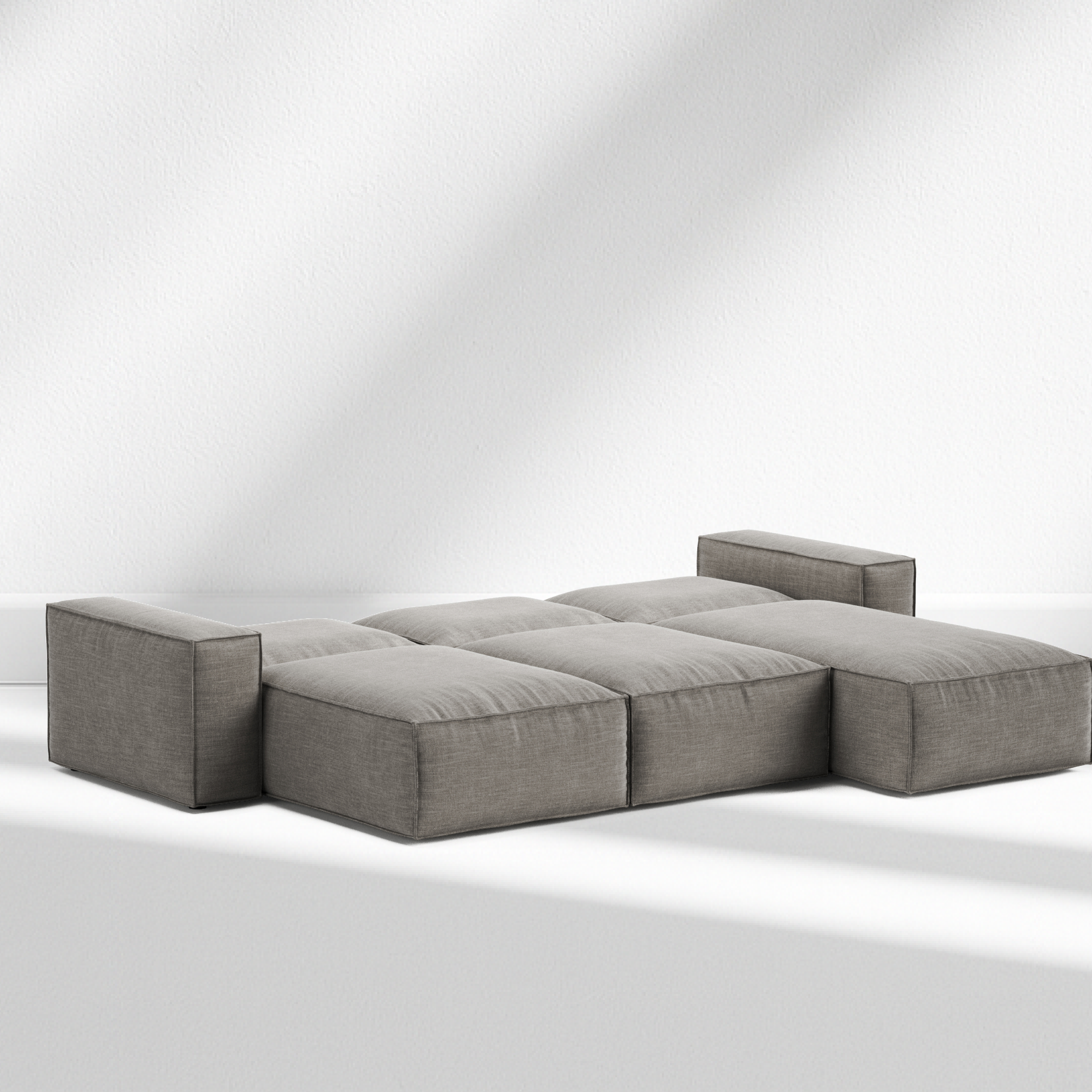 Hamvi Compact L-Shaped Sofa-Bed - Photo 7
