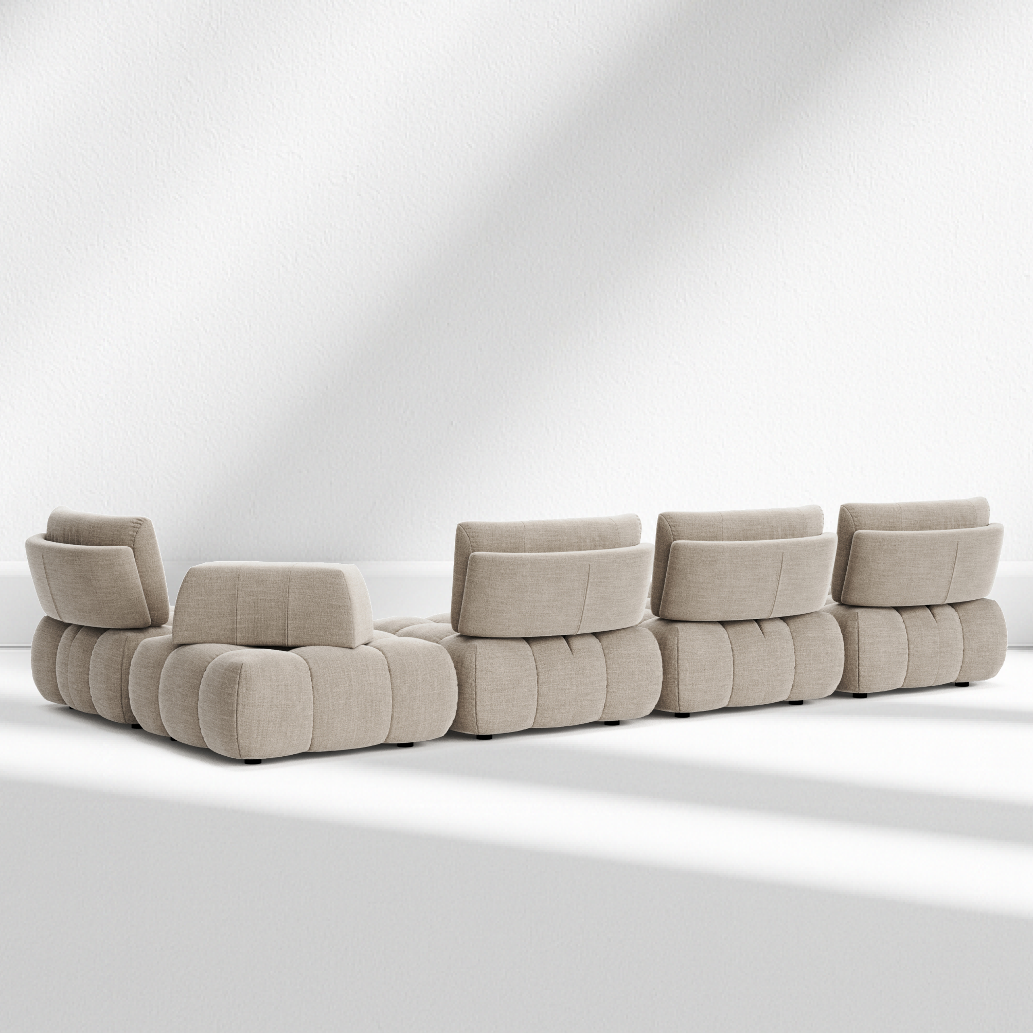 Merida U-Shaped Modular Sofa - Photo 4