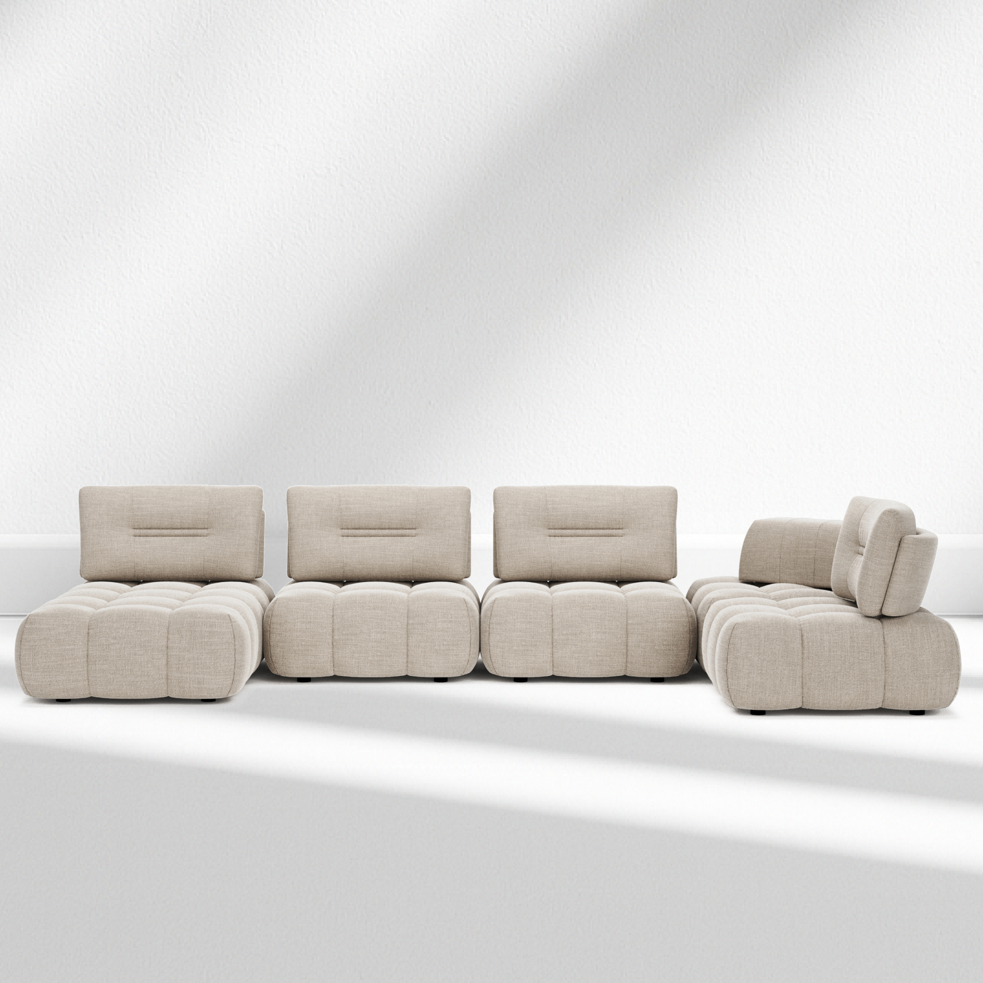 Merida U-Shaped Modular Sofa - Photo 3