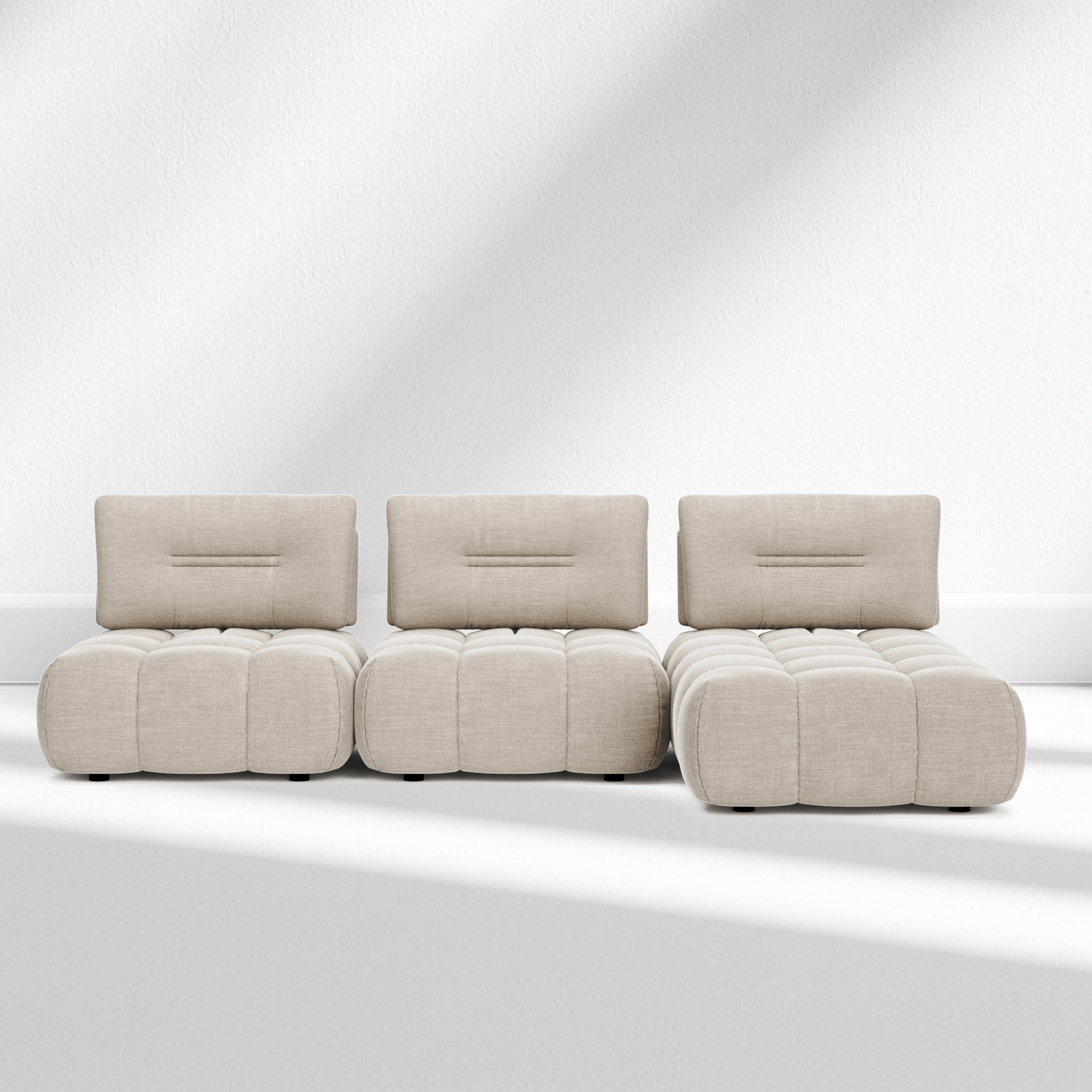 Merida Short Corner L-Shaped Modular Sofa - Photo 4