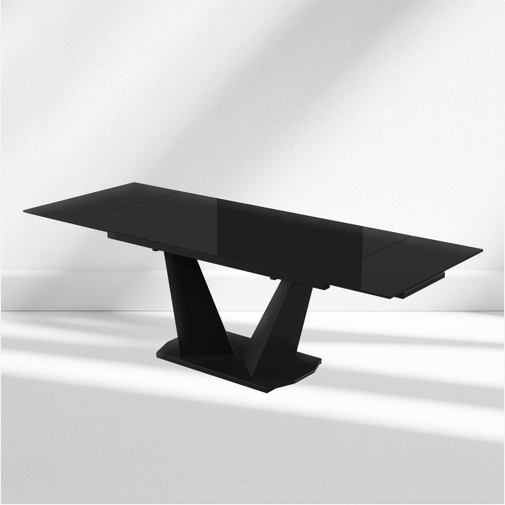 Modern Extendable Dining Table with Laminam Top