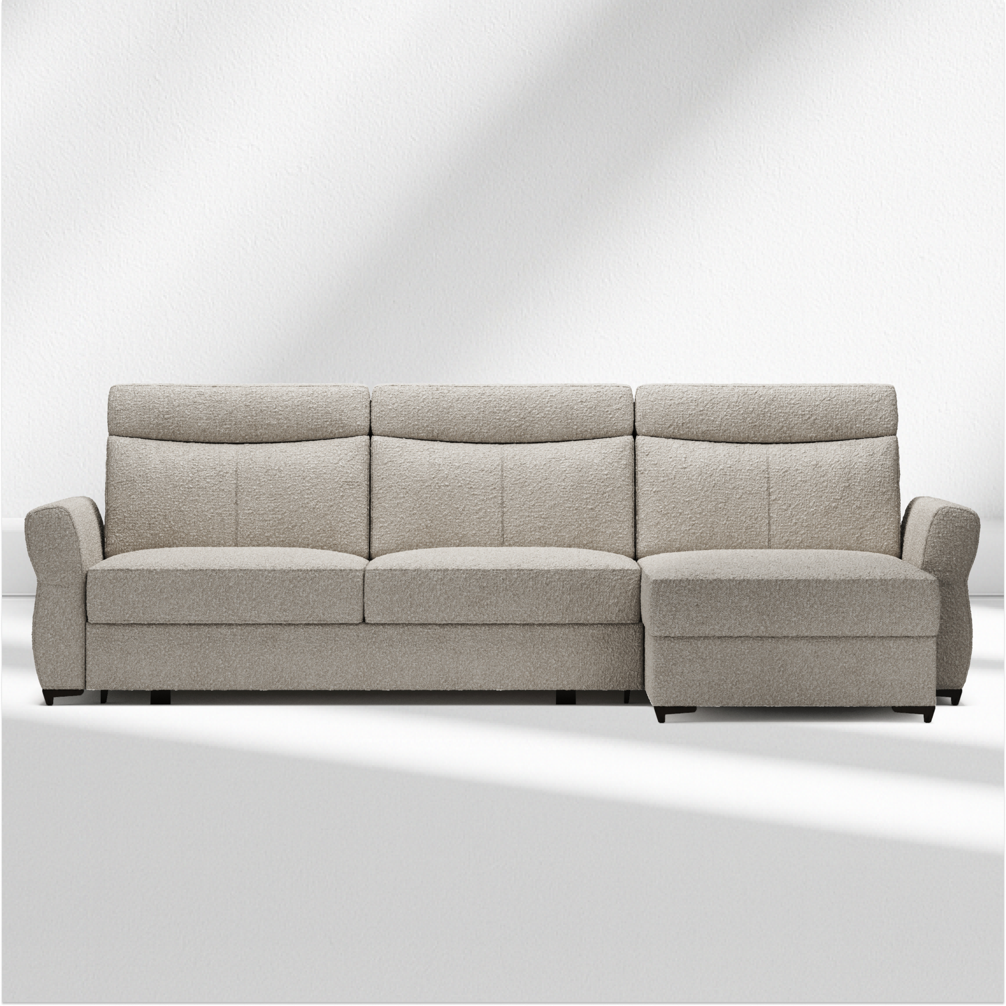 Murphy L-shape sofa-bed