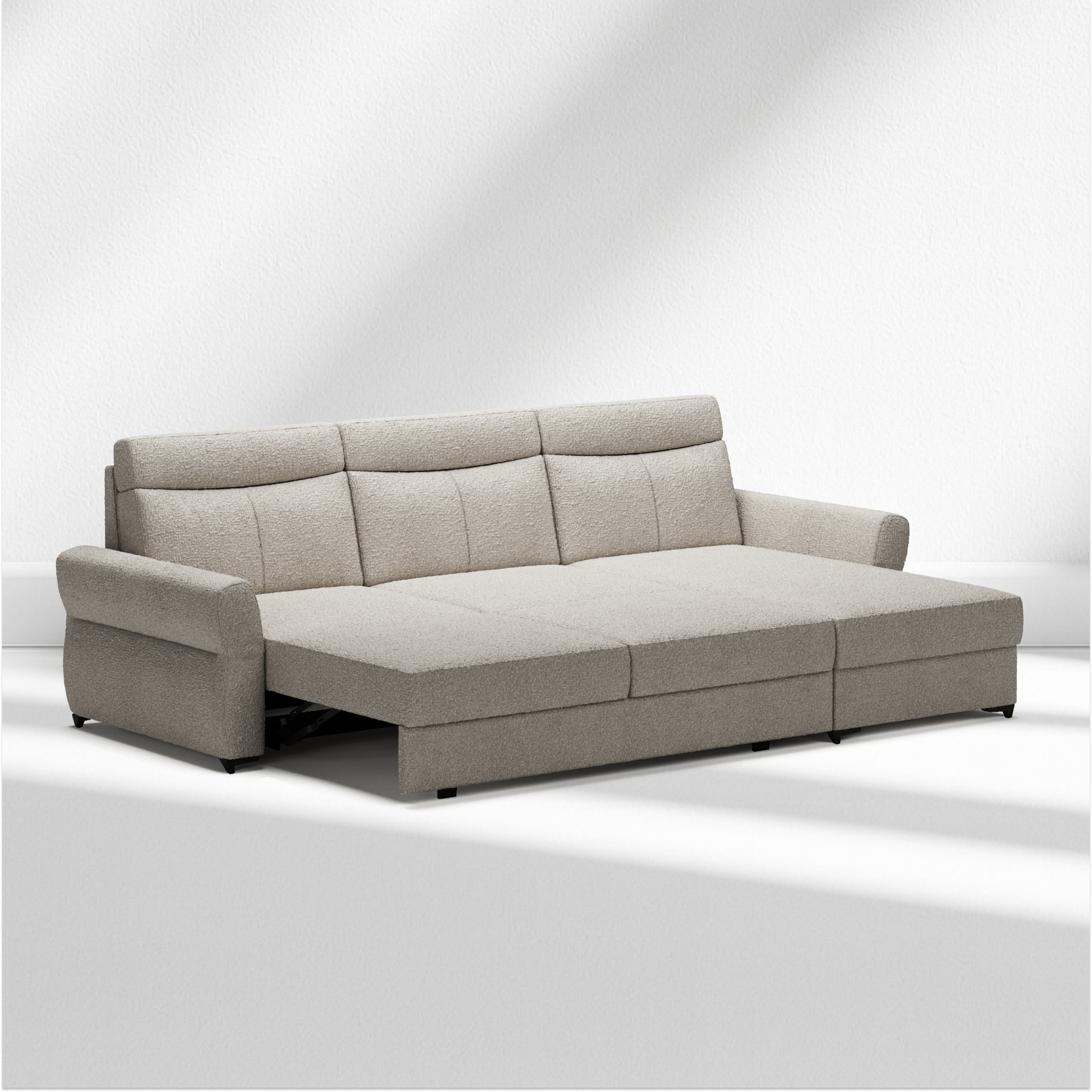 Murphy L-shape sofa-bed