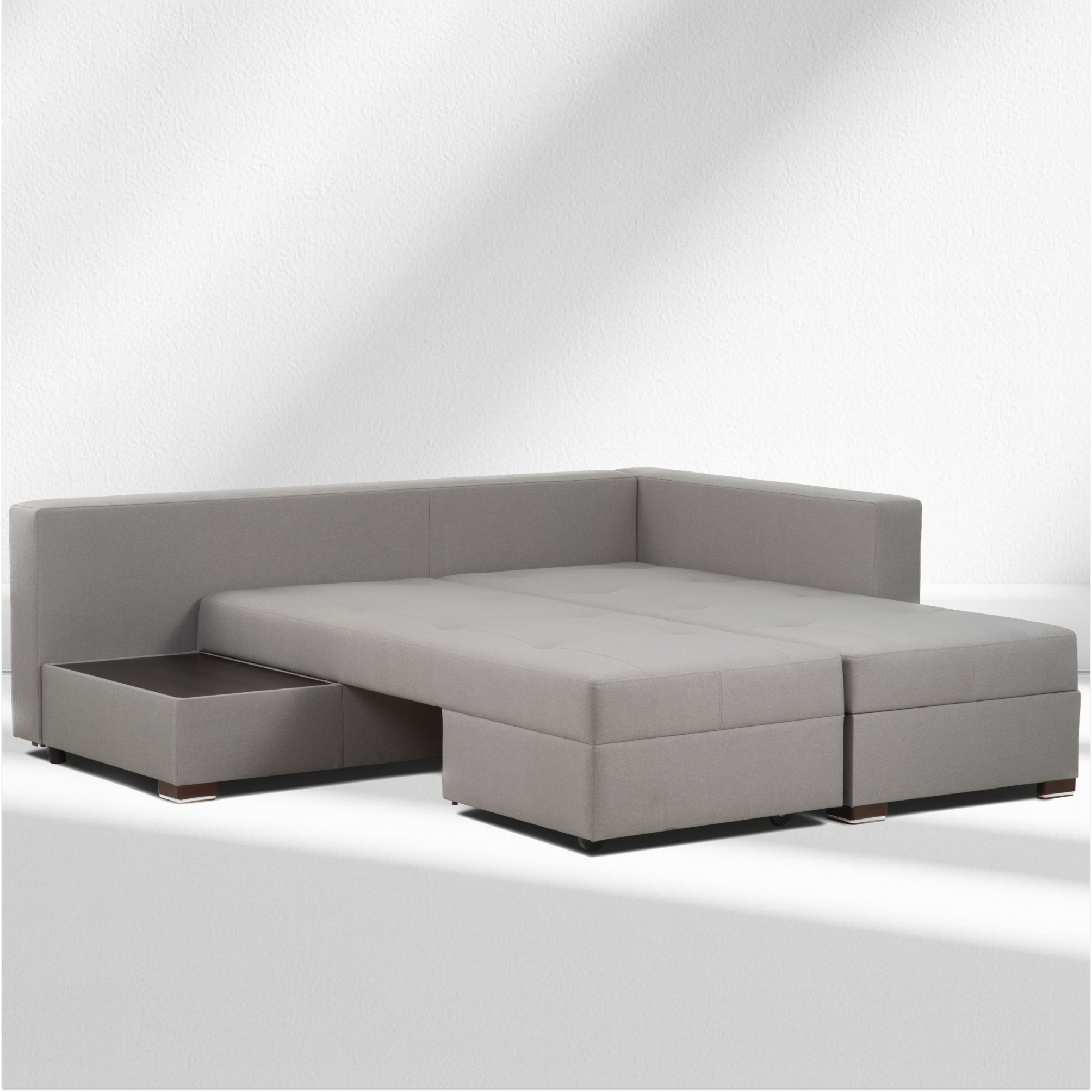 Oscar L-Shaped Sofa-Bed - Photo 3