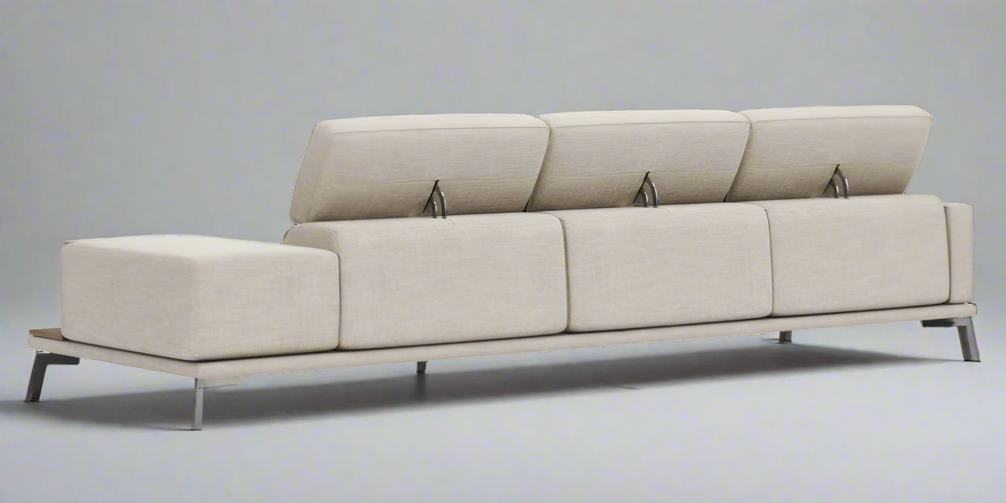 Tenerife 3 sectional sofa with recliner