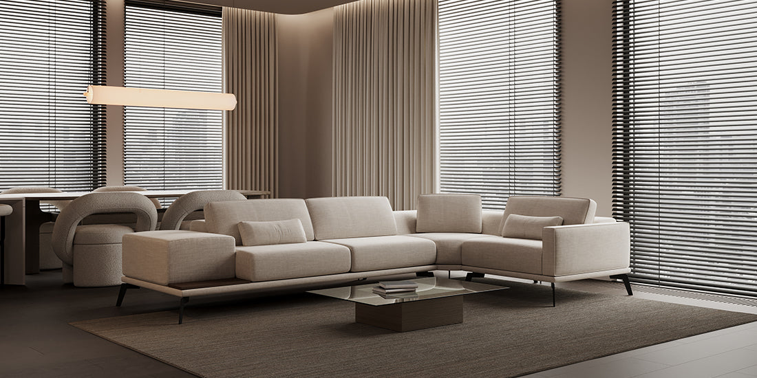 Tenerife 3 sectional sofa with recliner