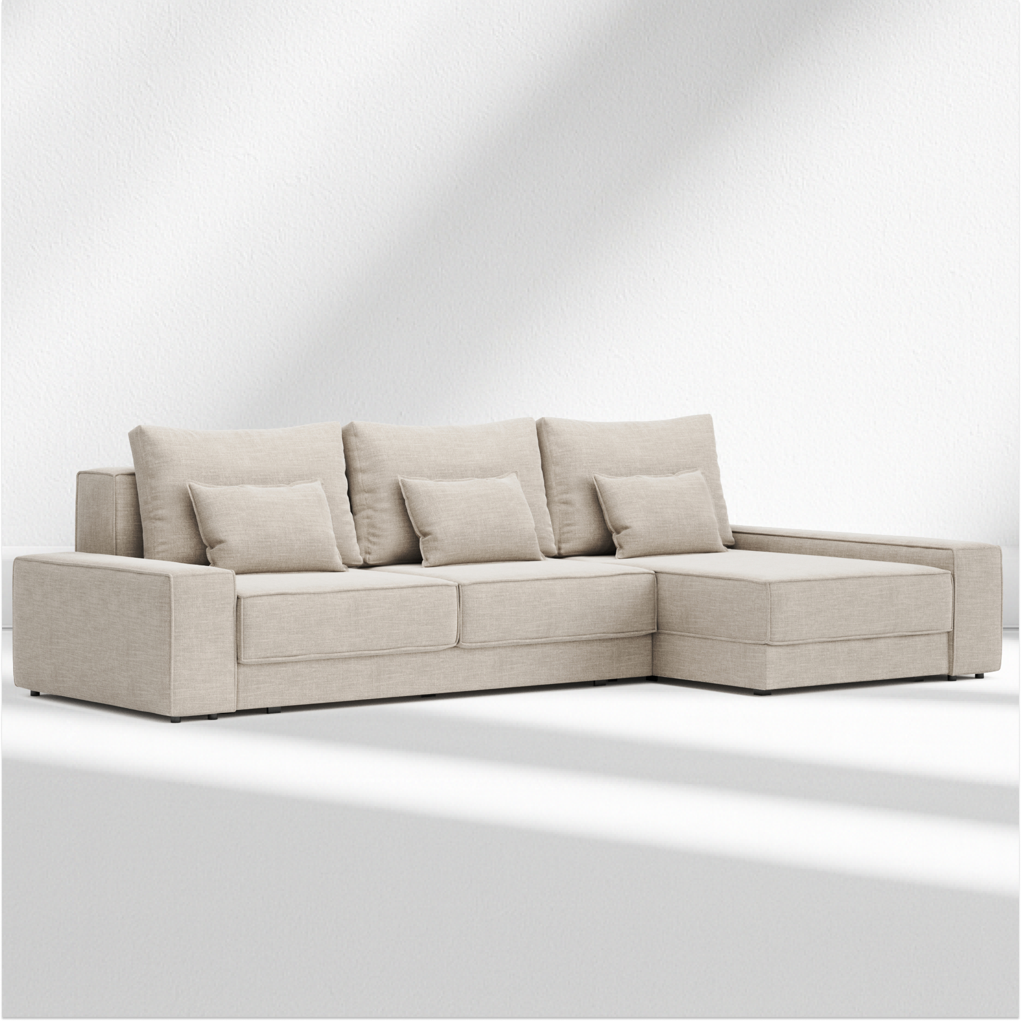 Terni L-shape sofa-bed