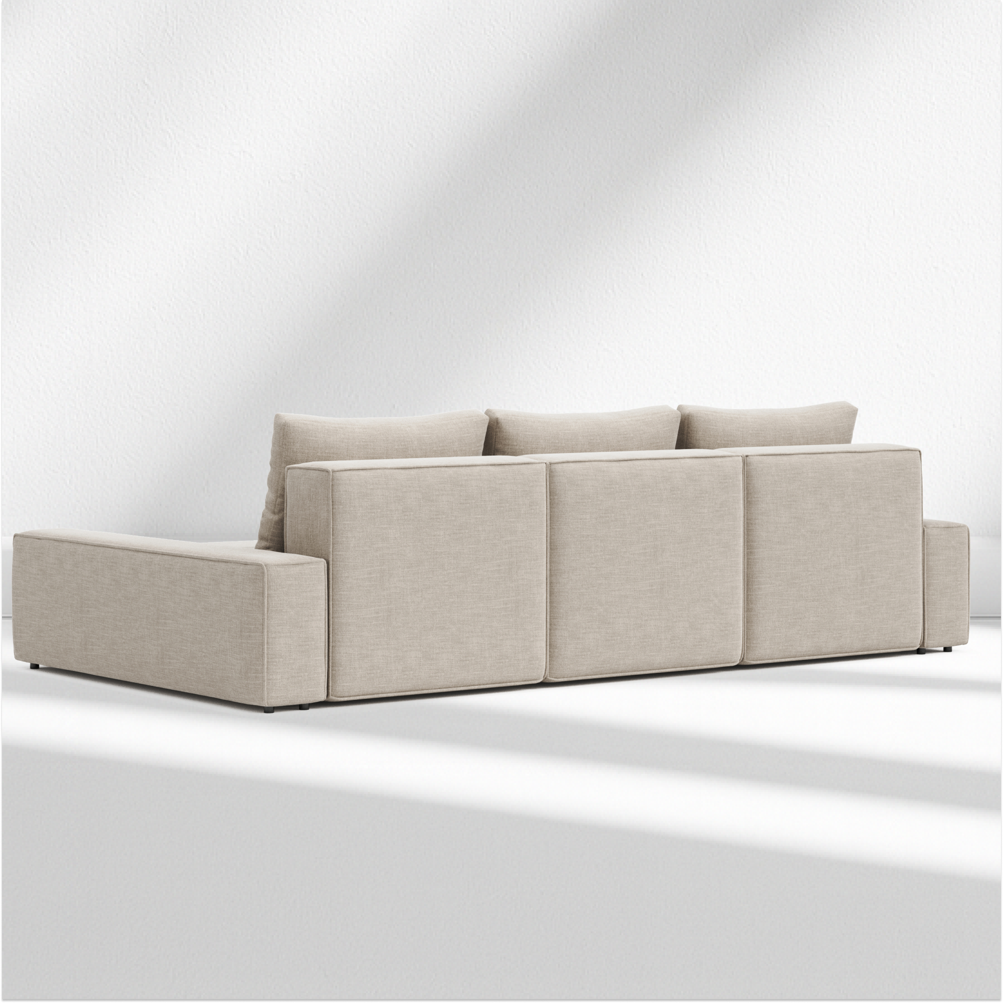 Terni L-shape sofa-bed