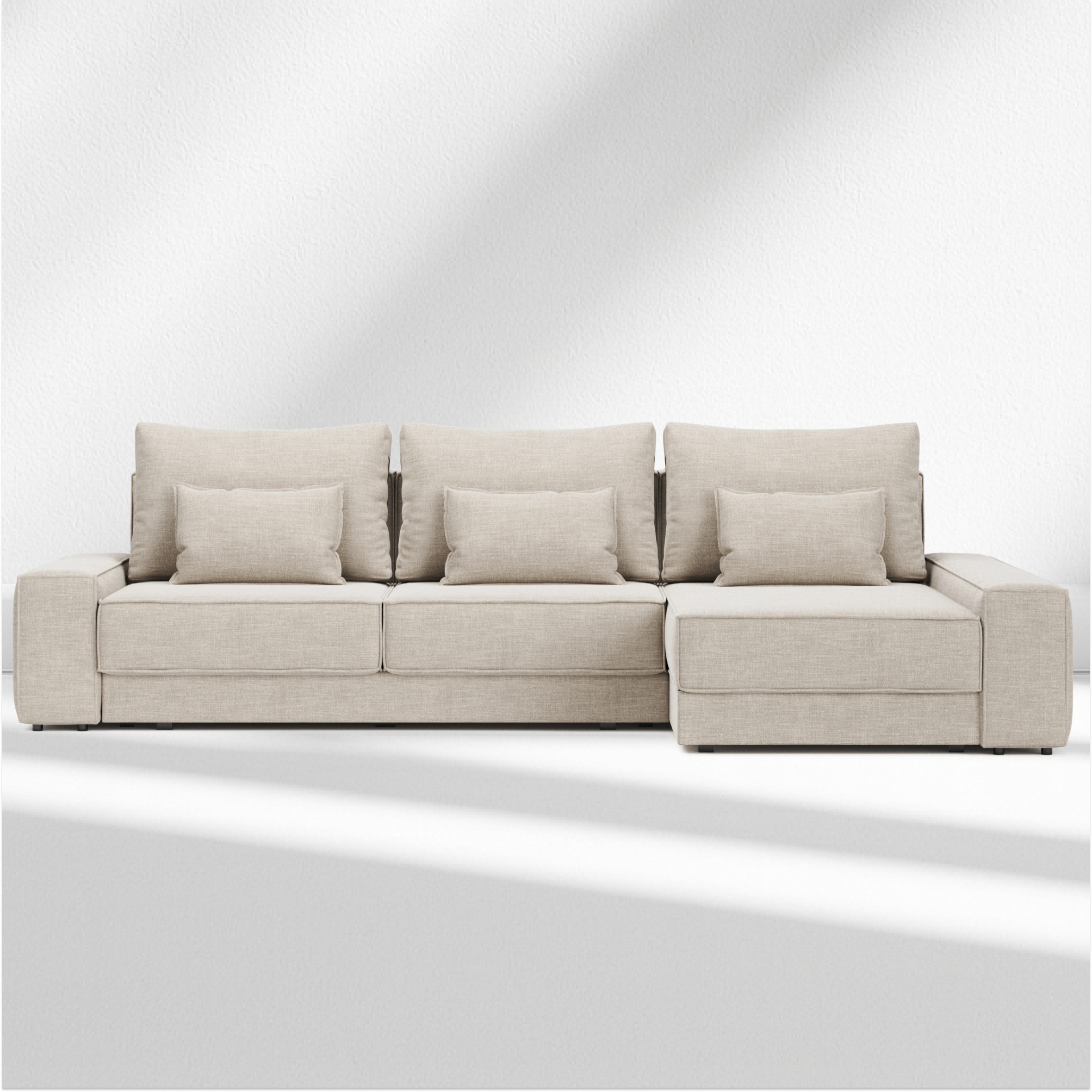 Terni L-shape sofa-bed