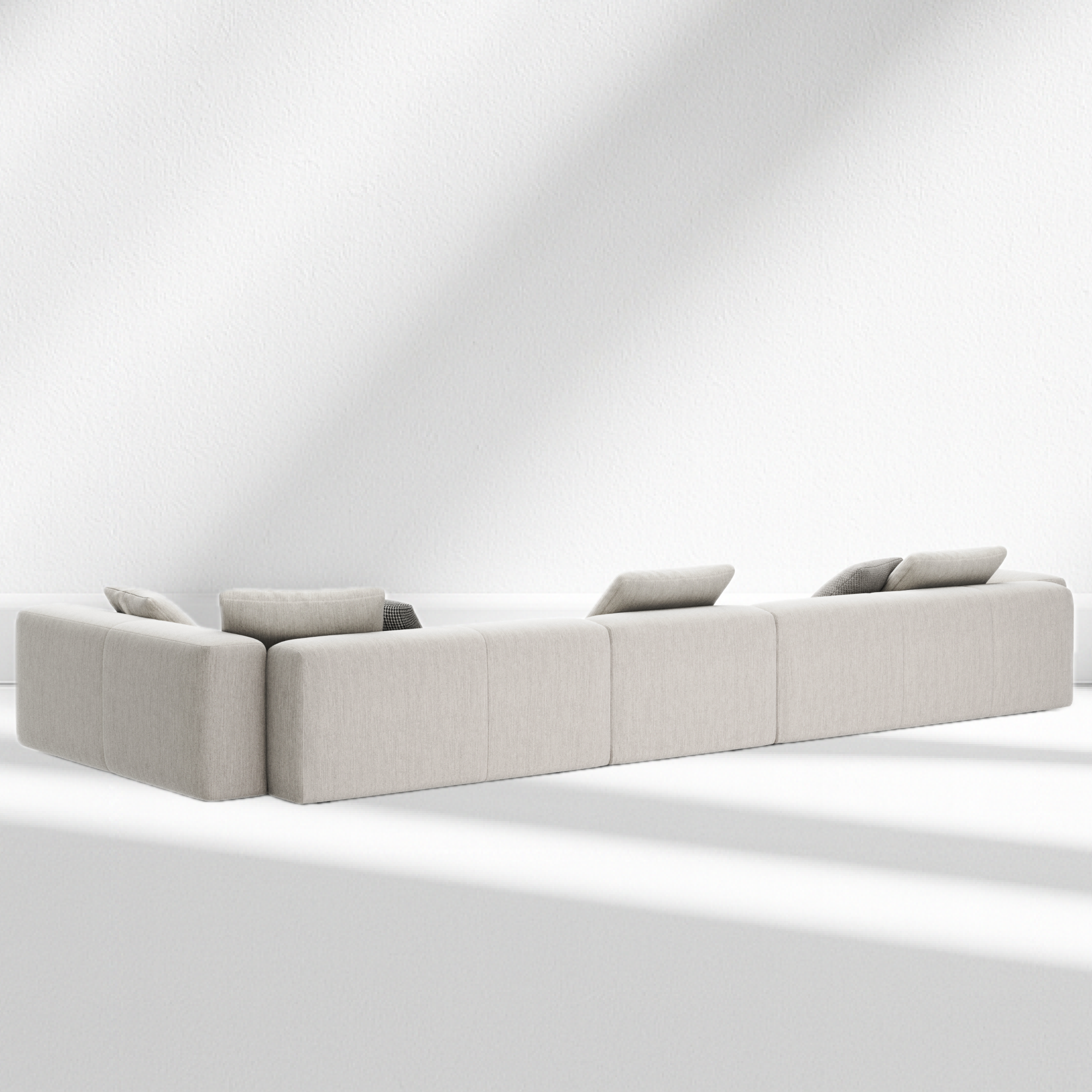 VALENCIA Curved L-Shaped Modular Sofa - Photo 4