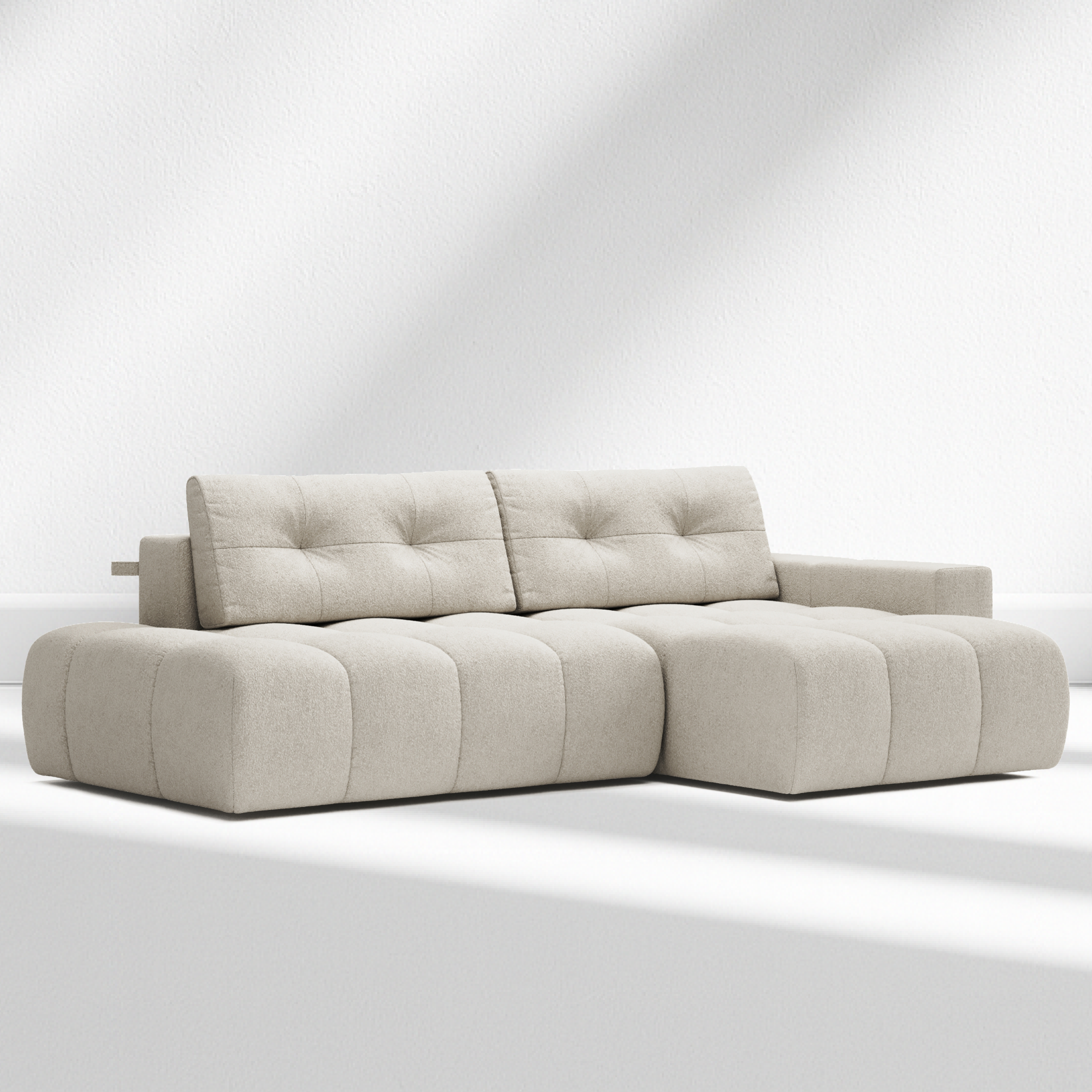 Vincent L Shape Sofa Bed