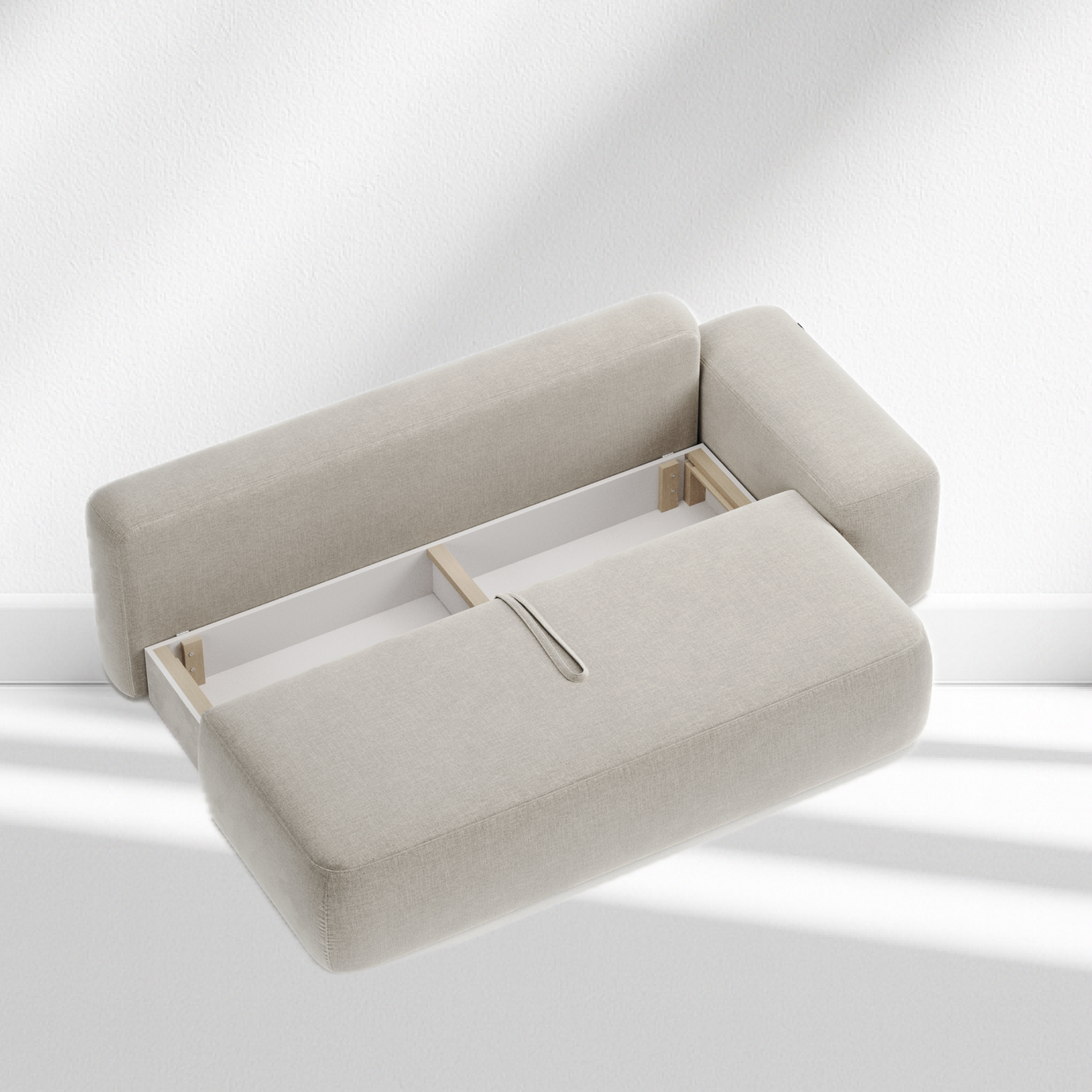 Vinci Sofa Bed – Designer Comfort Couch with Storage & Deep Seating - Photo 7