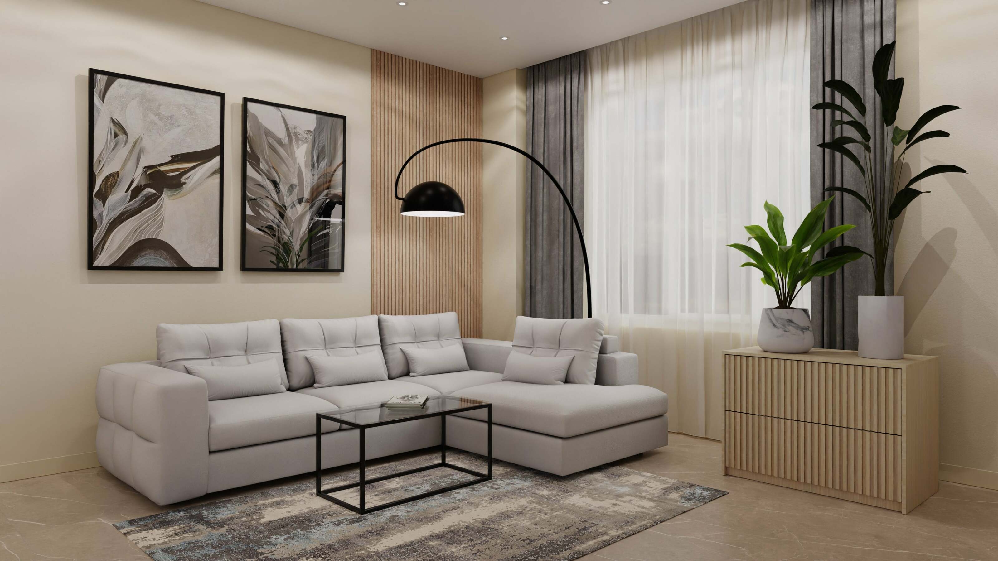 Alicante L-shape sofa