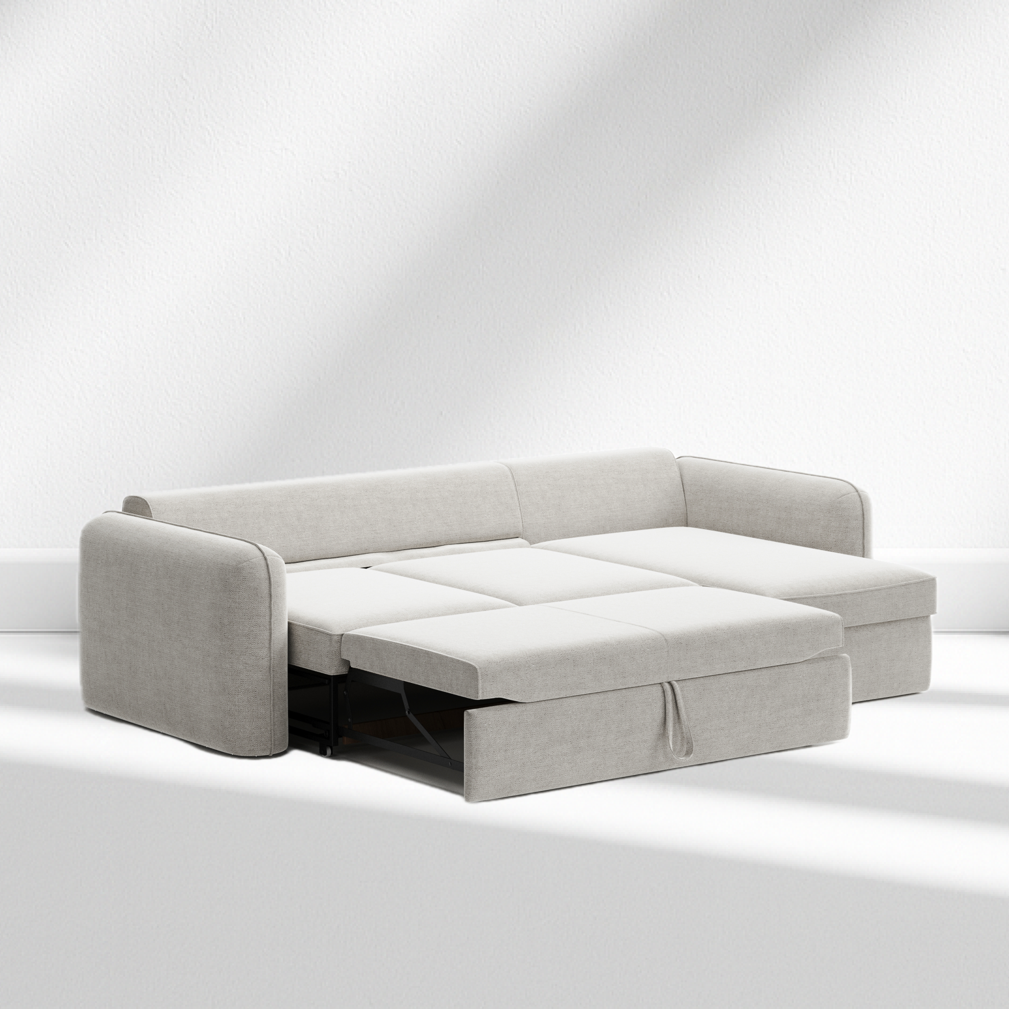 Kampli Corner Sofa – Modern L-Shaped Couch with Storage & Relax Function - Photo 6