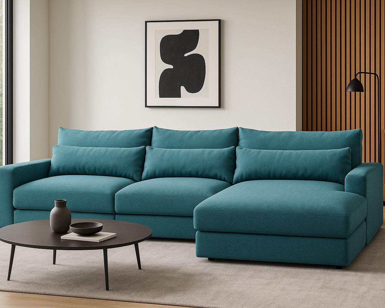 Oxy New L Shaped Sofa Bed ( Floor Sample)