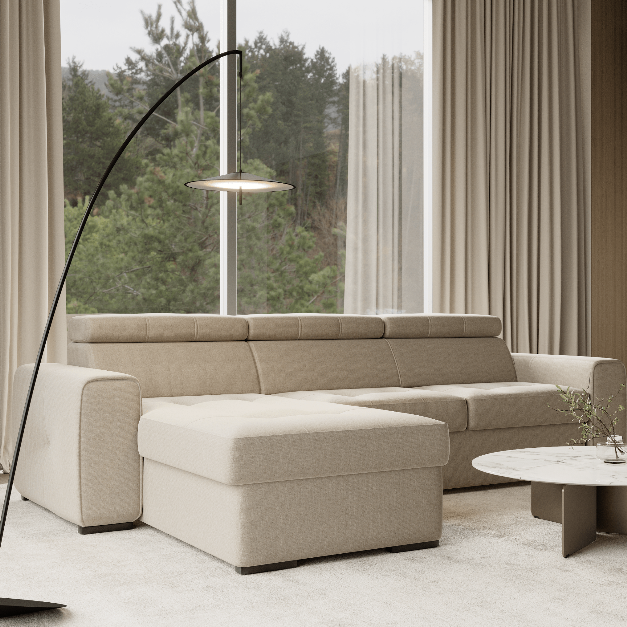 Rimini L-shape Corner Sofa