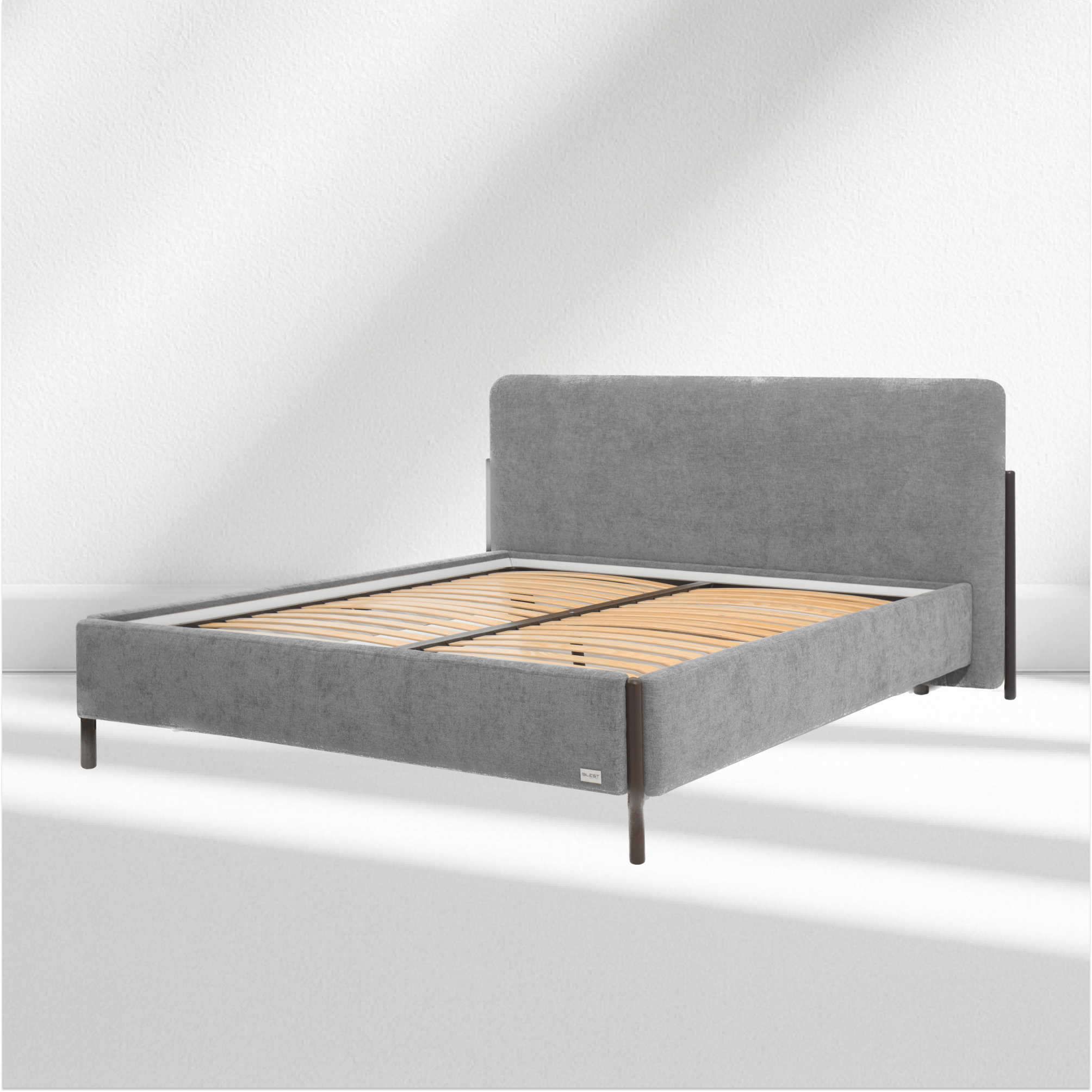 Slavia Bed — Solid Wood Collection