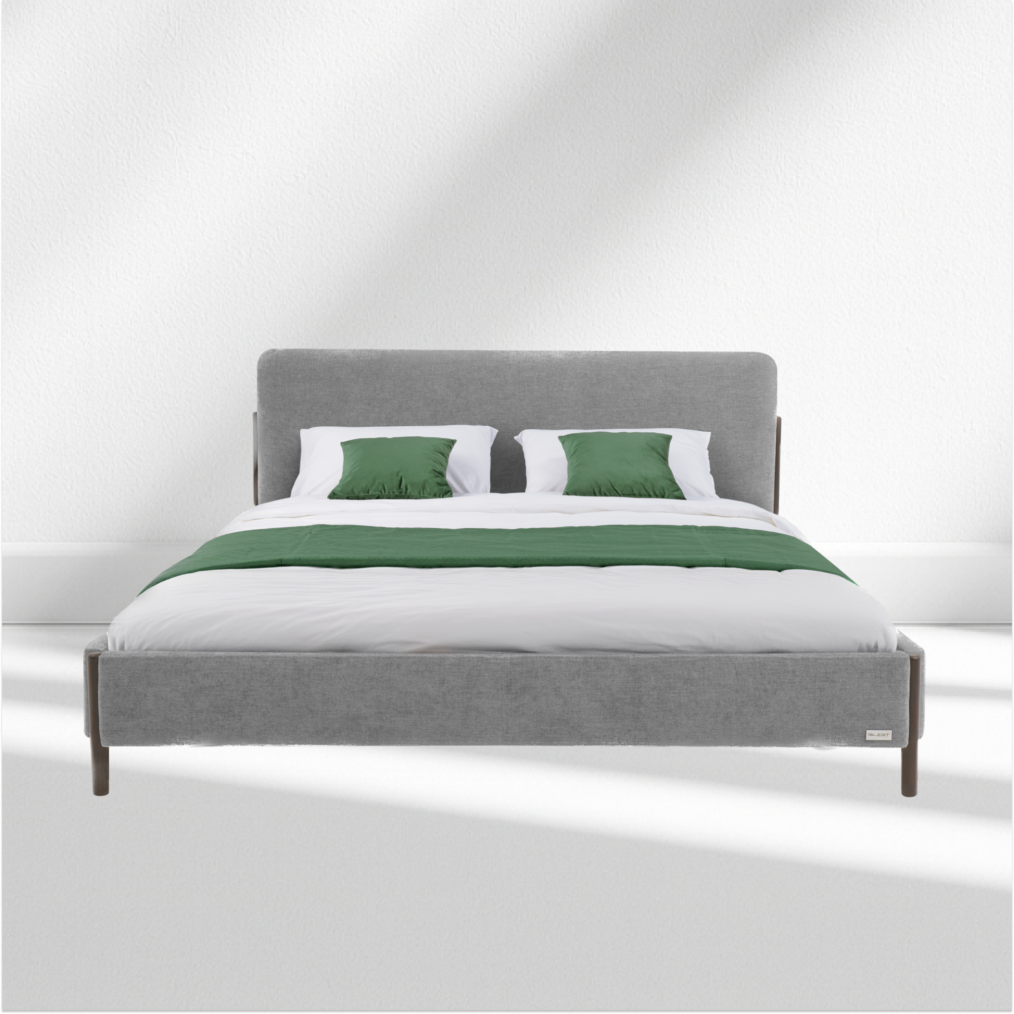 Slavia Bed — Solid Wood Collection