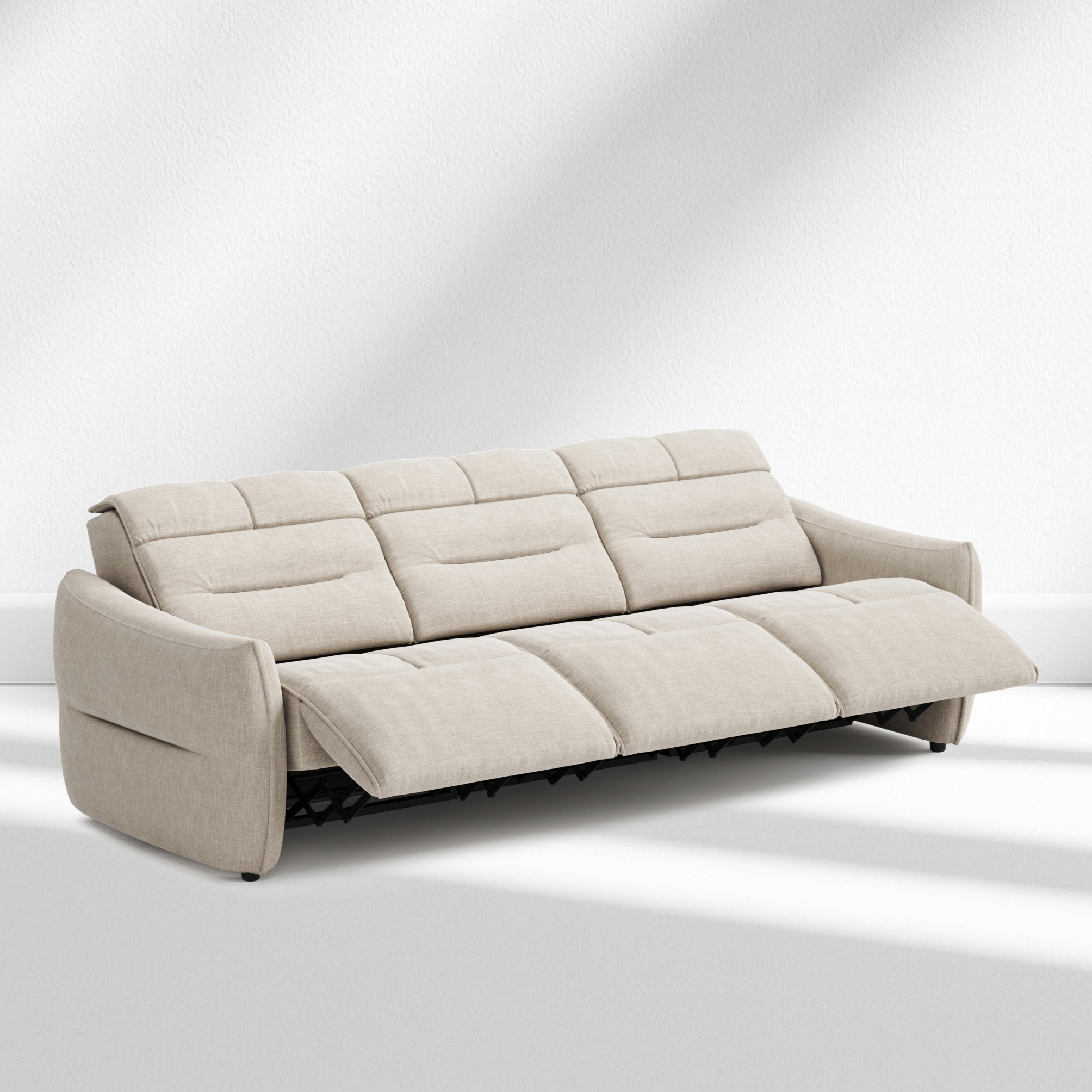 Torres 3 seater sofa with recliner