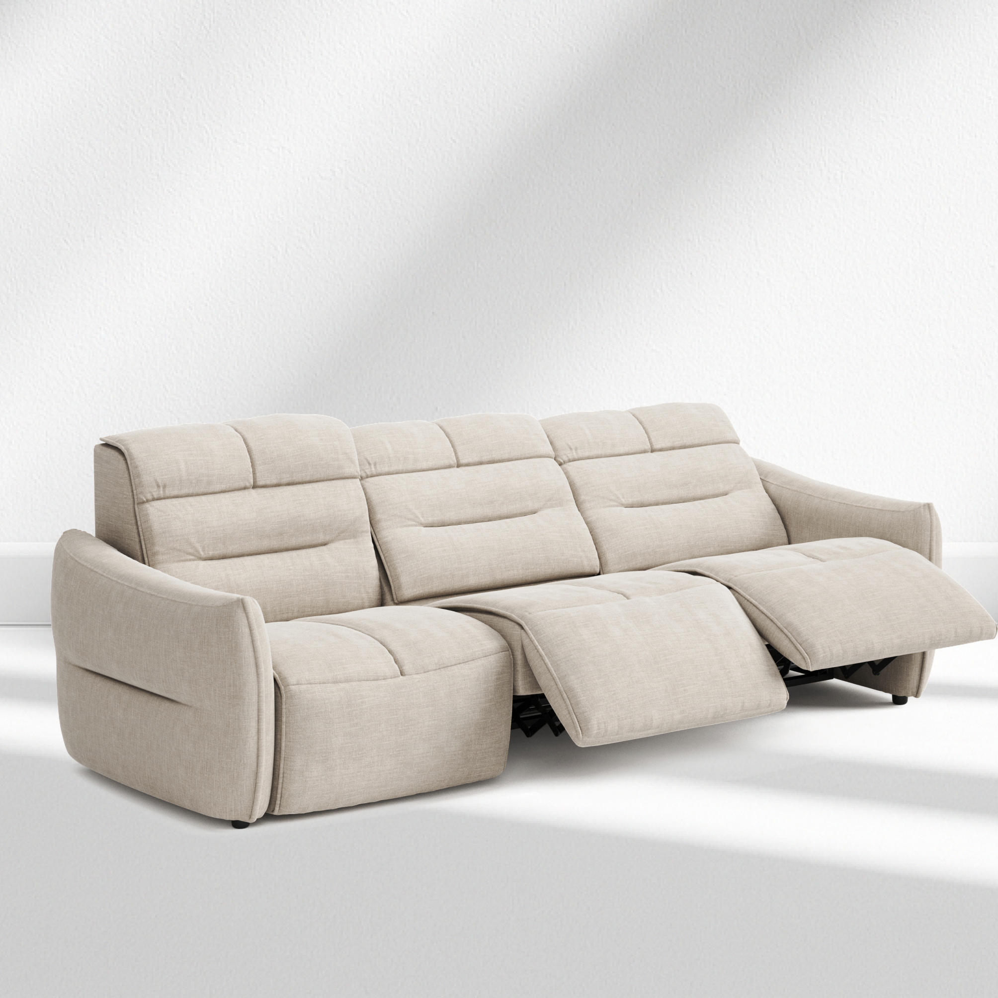 Torres 3 seater sofa with recliner