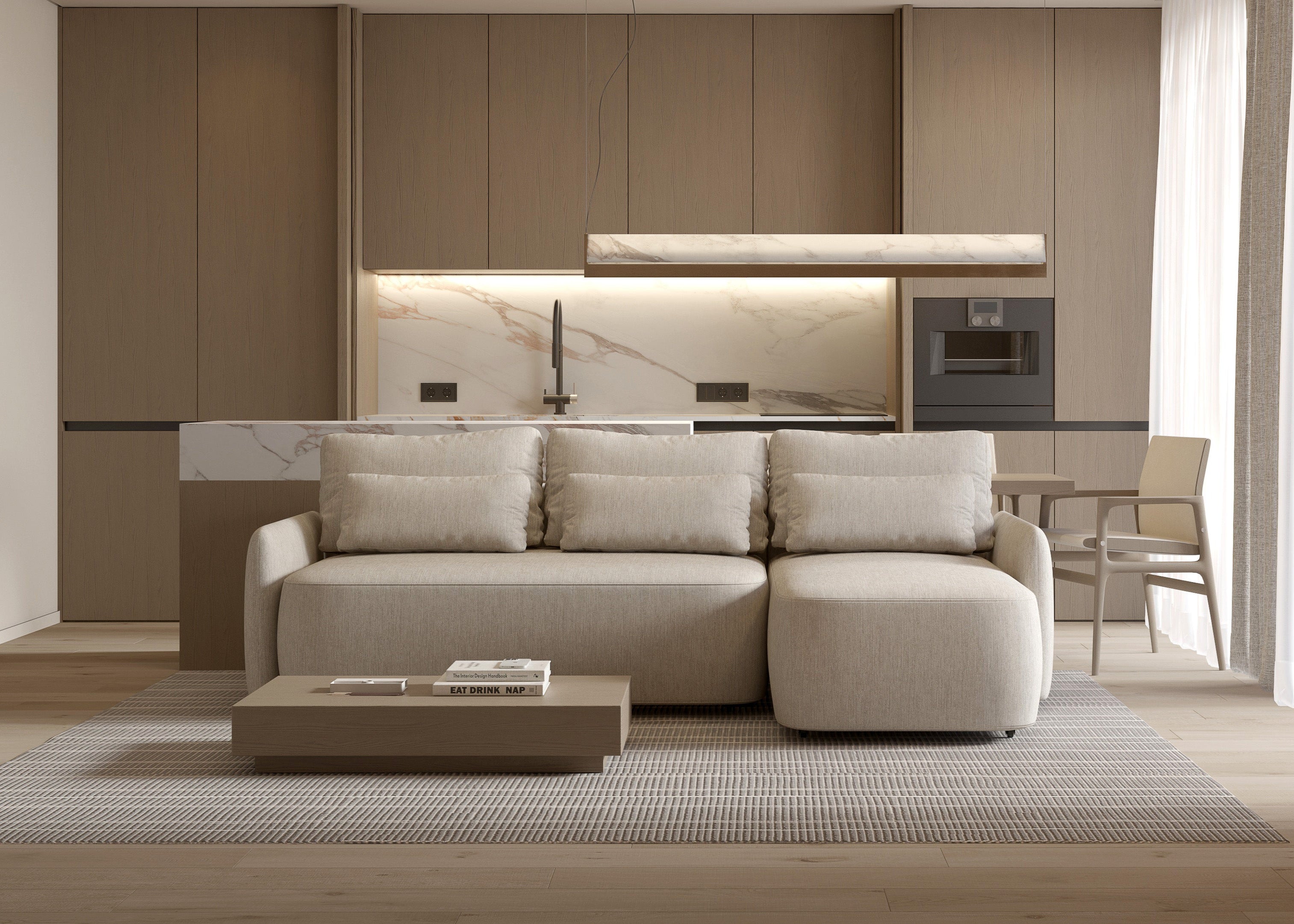 Veledi L‑Shaped Lounge Sofa