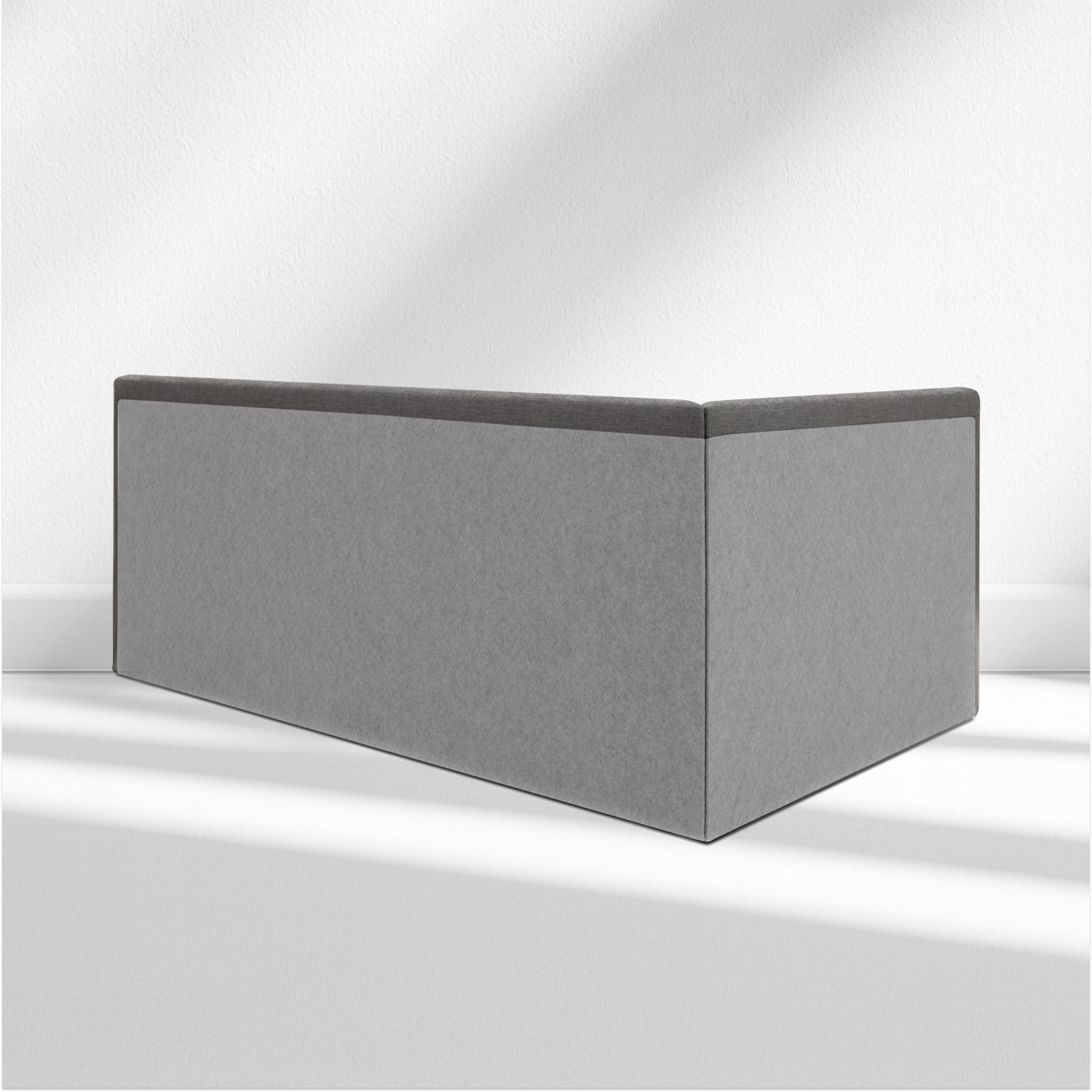 Angely Twin Dark Gray - European Corner Bed