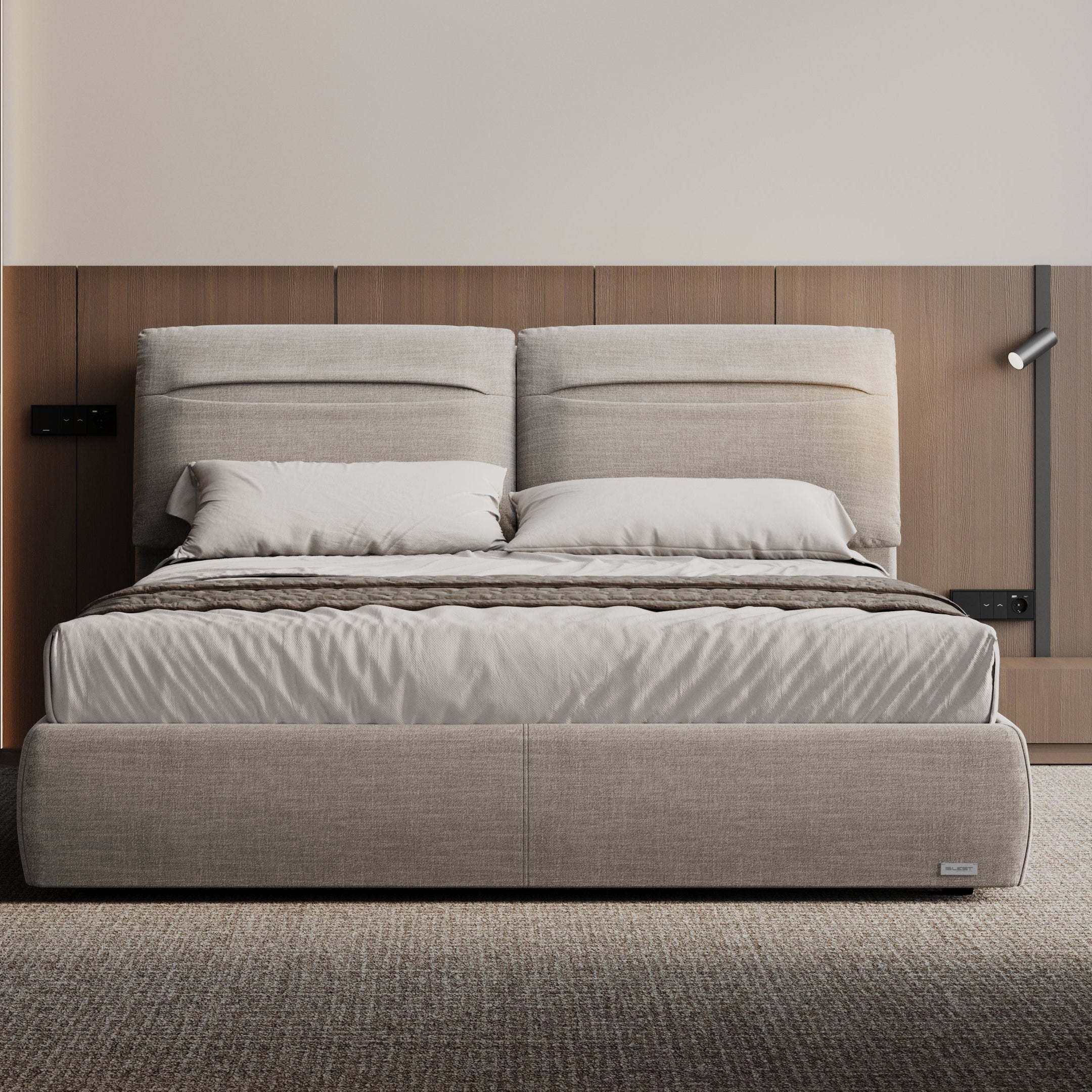 Celesta Upholstered Bed - Photo 6