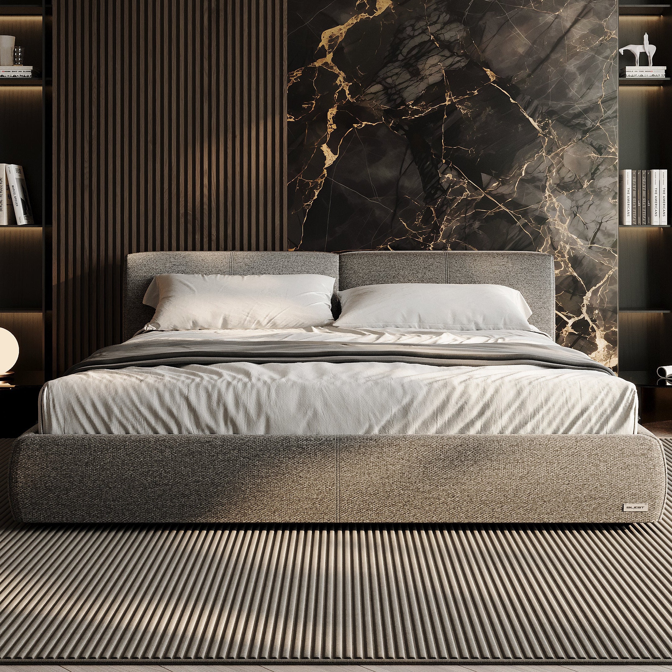 Ember Upholstered Bed - Photo 6