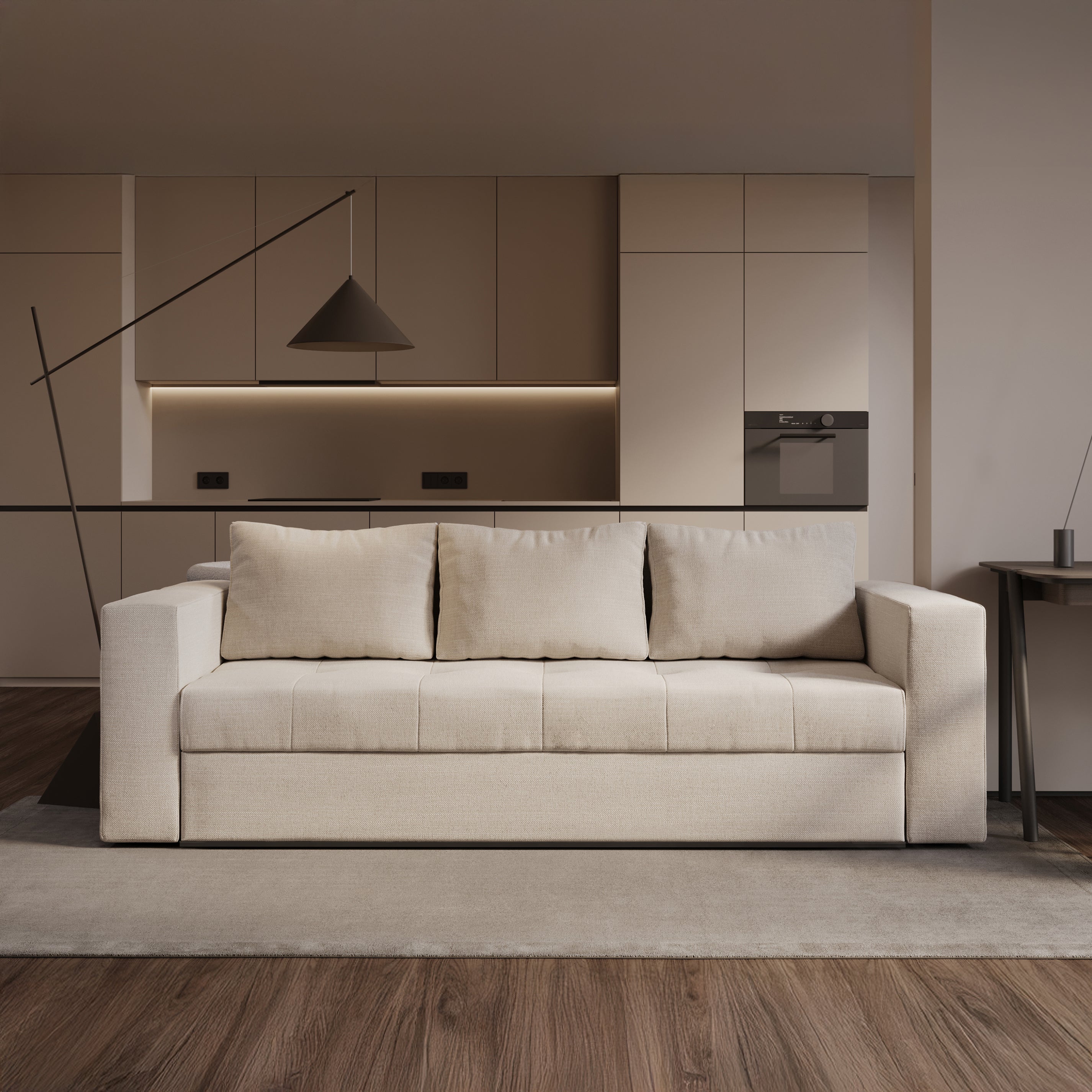 Quanti 3 seater sofa-bed