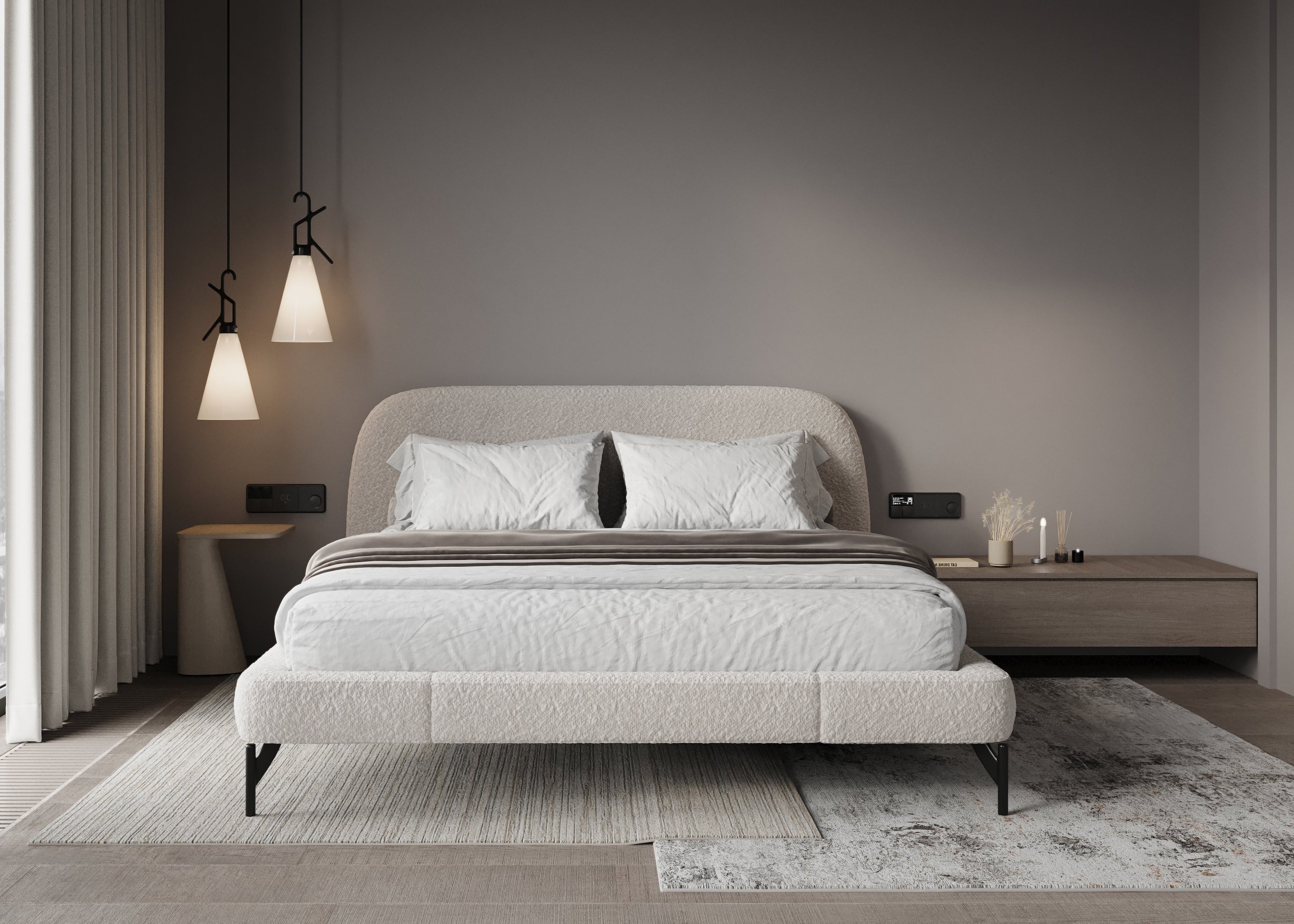 Thea Upholstered Bed