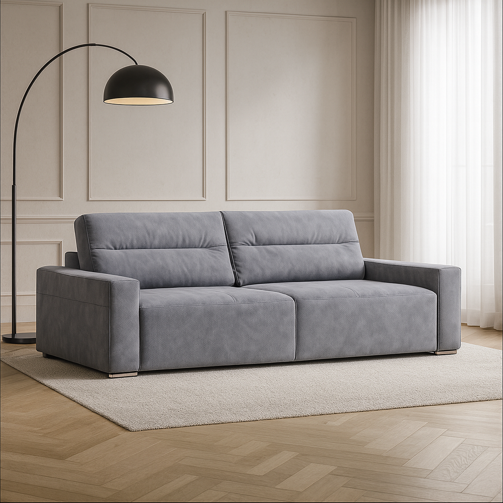 Santy 3 seater sofa-bed with additional backrests