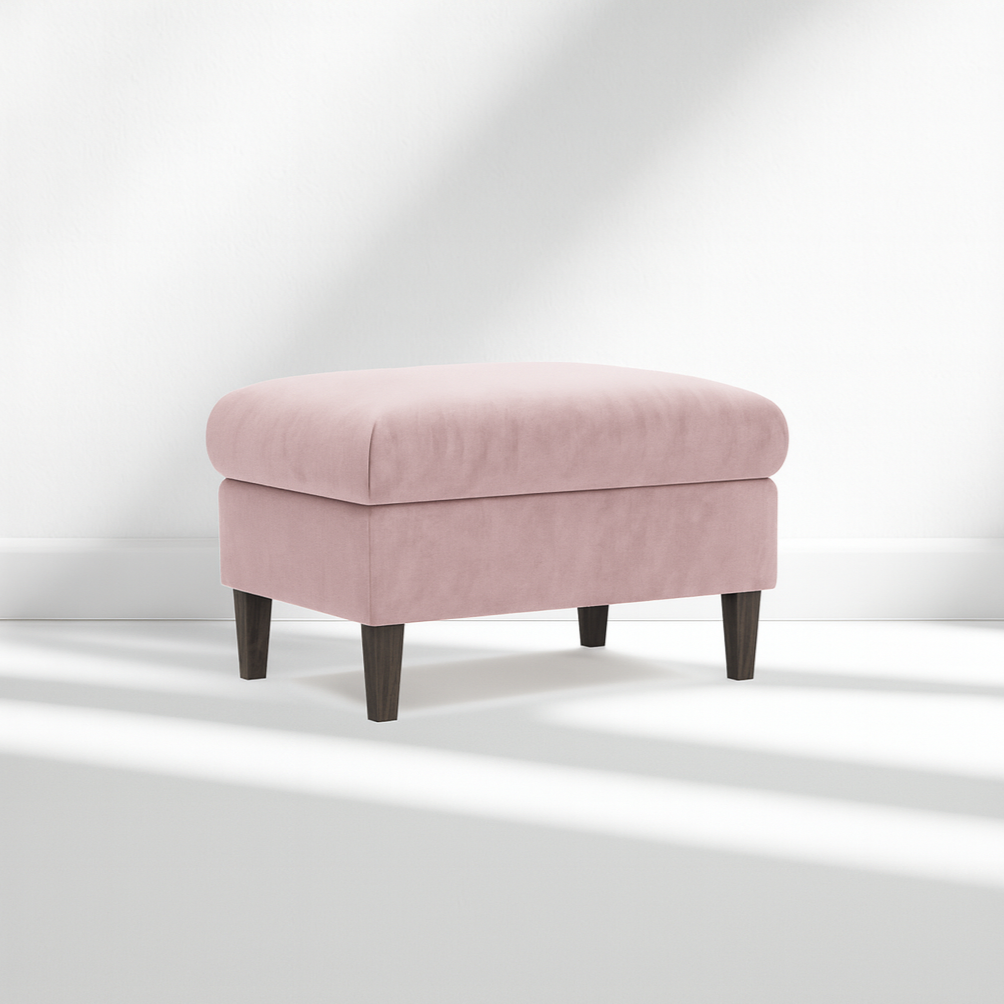Lugo Pouf – Premium Upholstered Ottoman