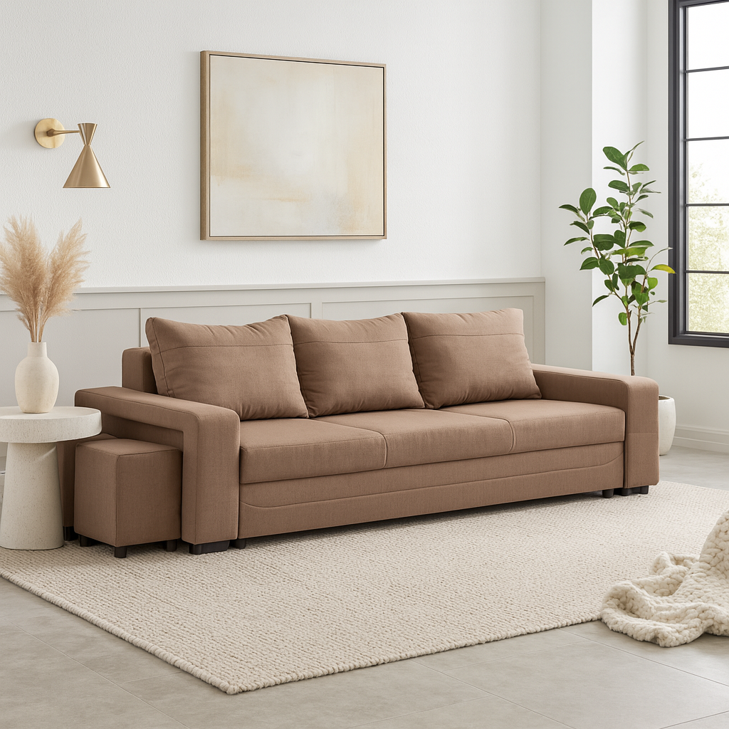 Nikos 3 seater sofa-bed