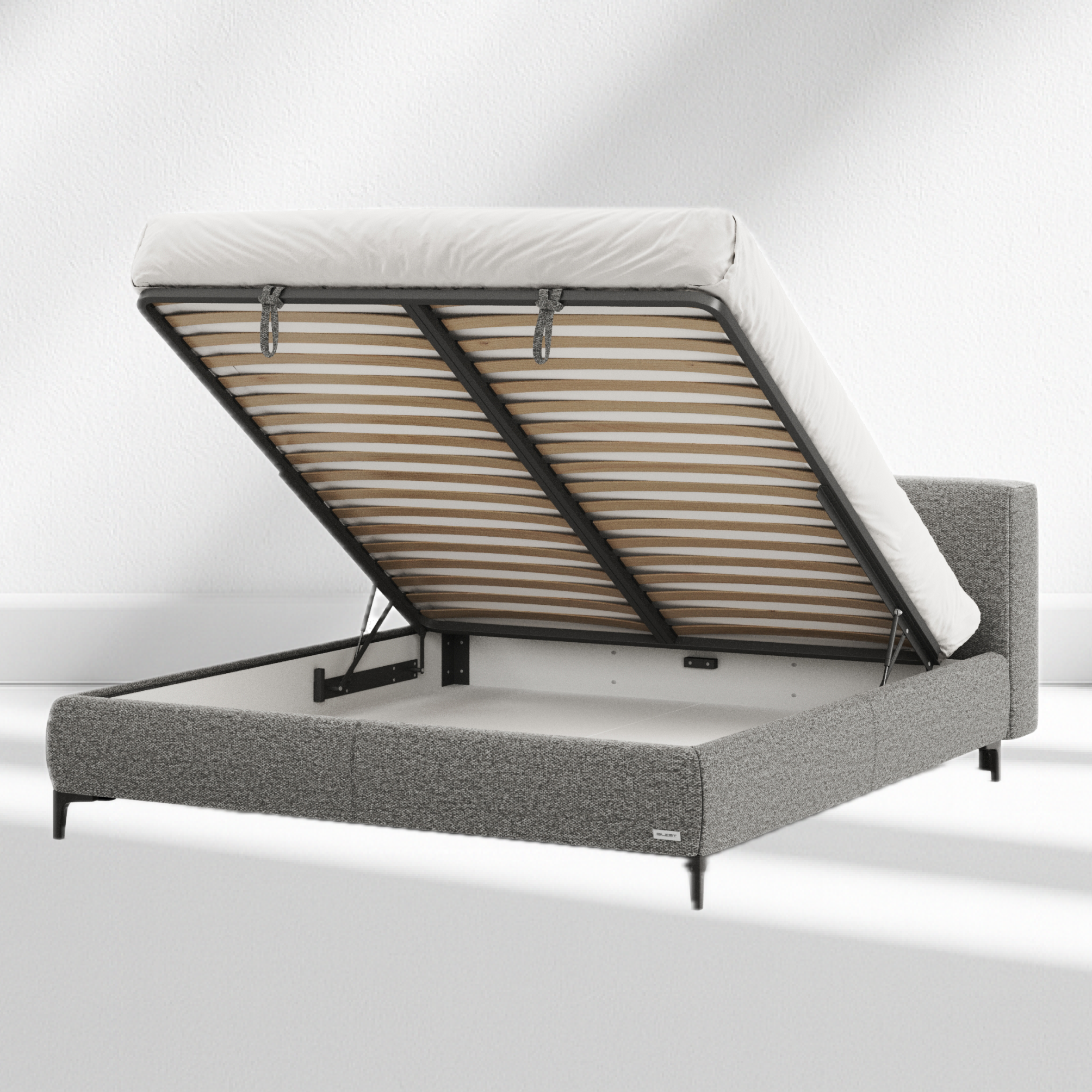 Ember H Upholstered Bed - Photo 4