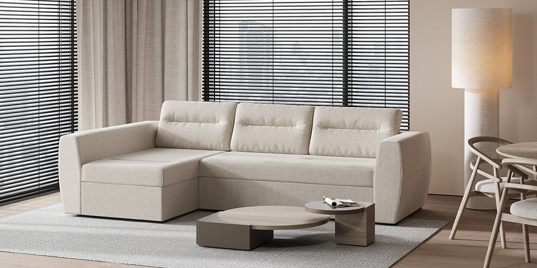 Fuggi New L-shape sofa-bed