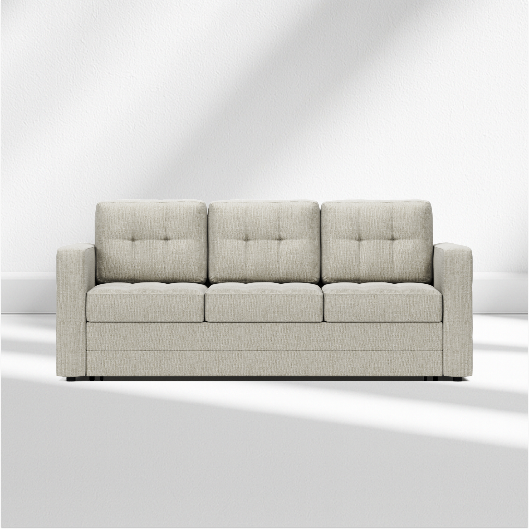 Indie 3 seater sofa-bed L180