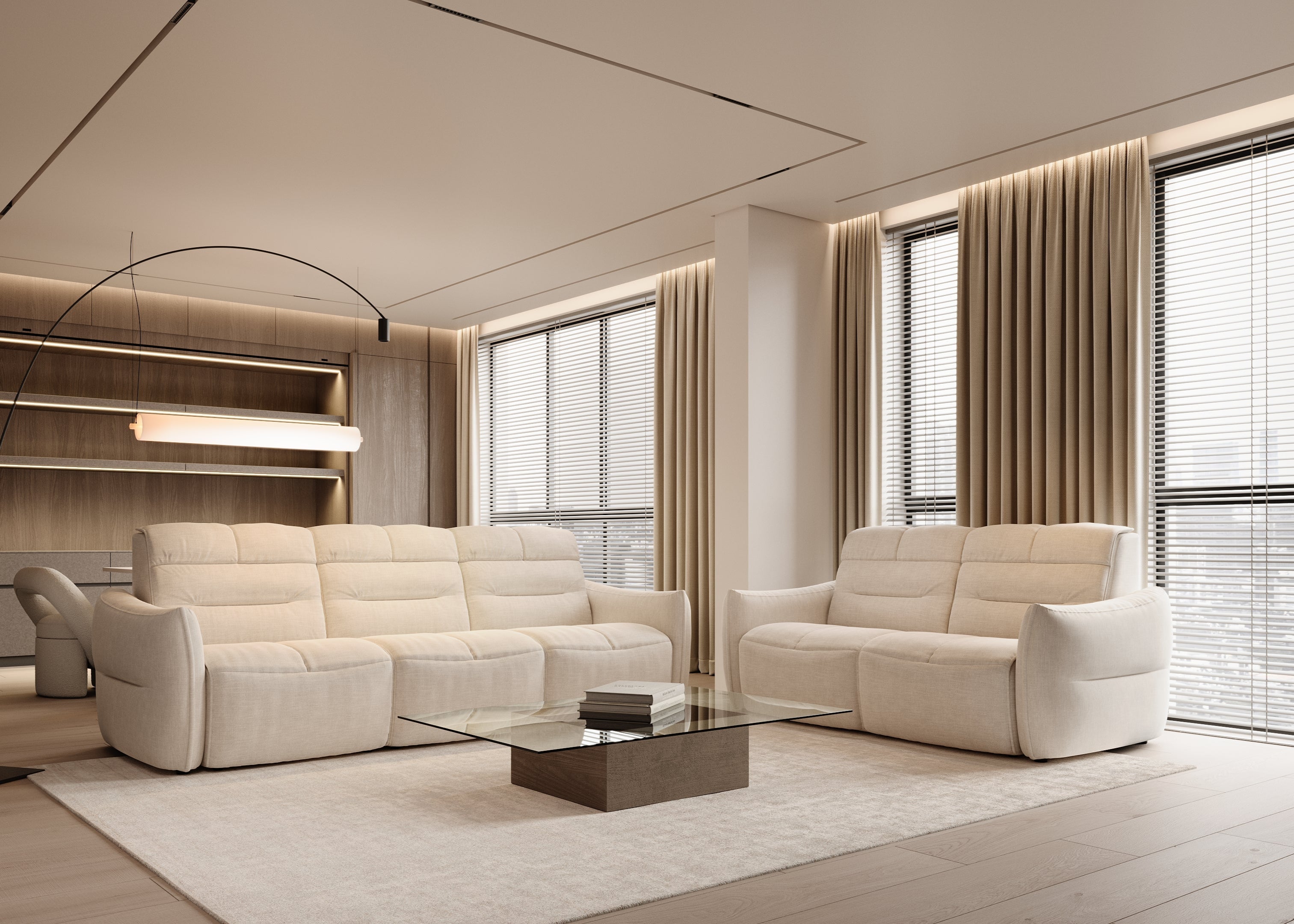 Torres 2 seater sofa without reclining