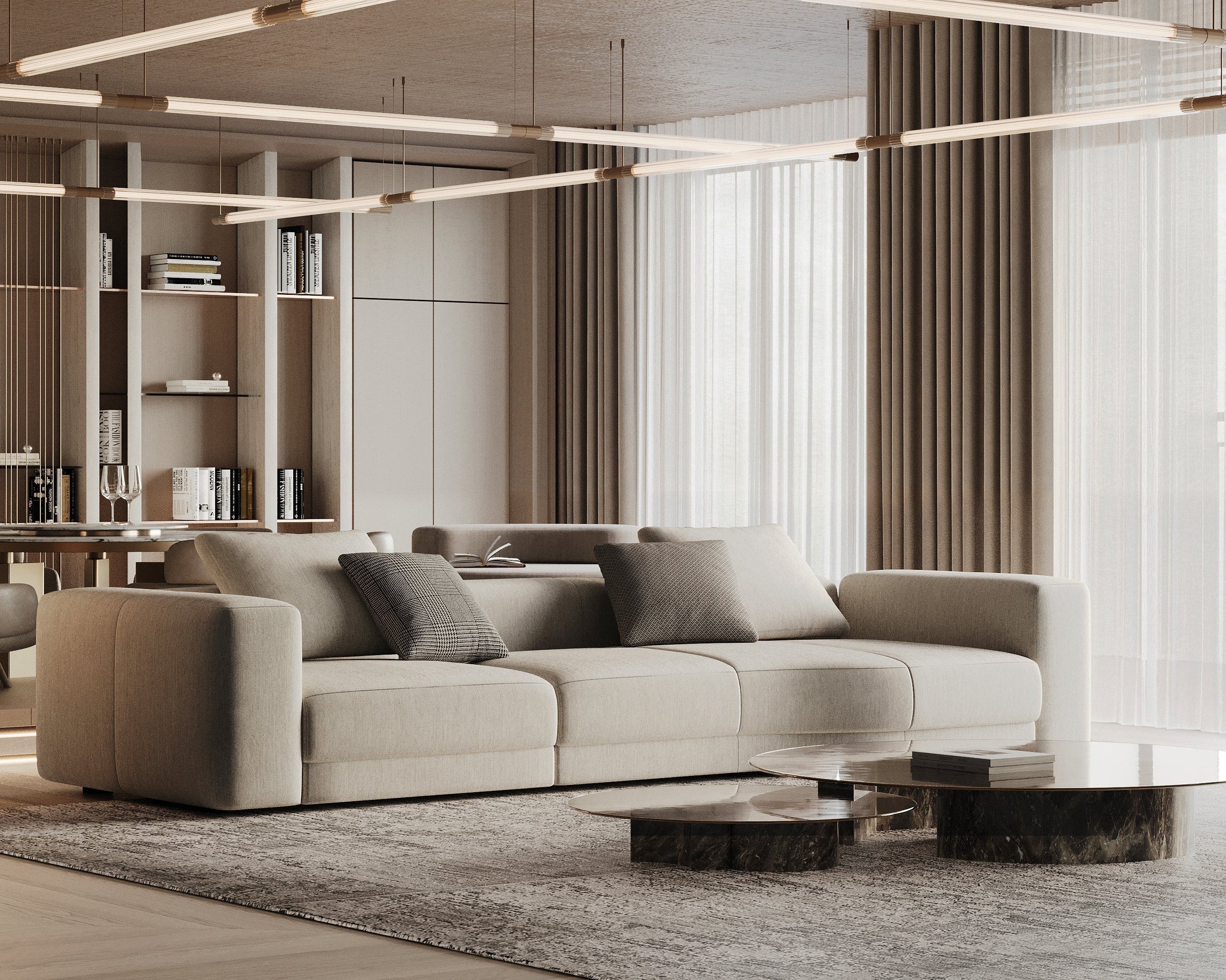 VALENCIA Modular Curved Sofa