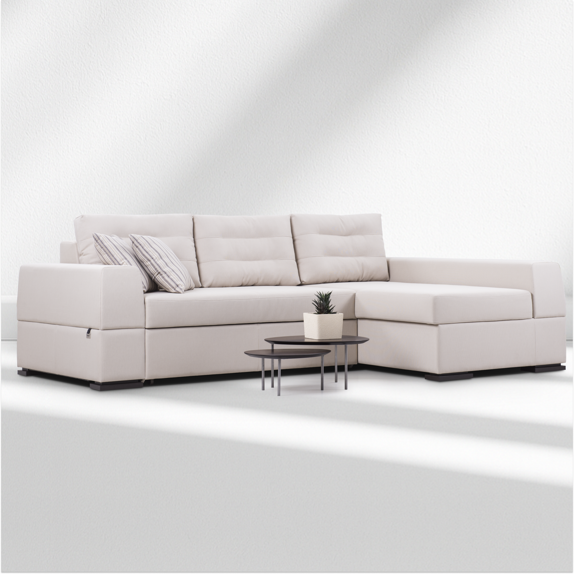 Marcel New L-shape sofa-bed